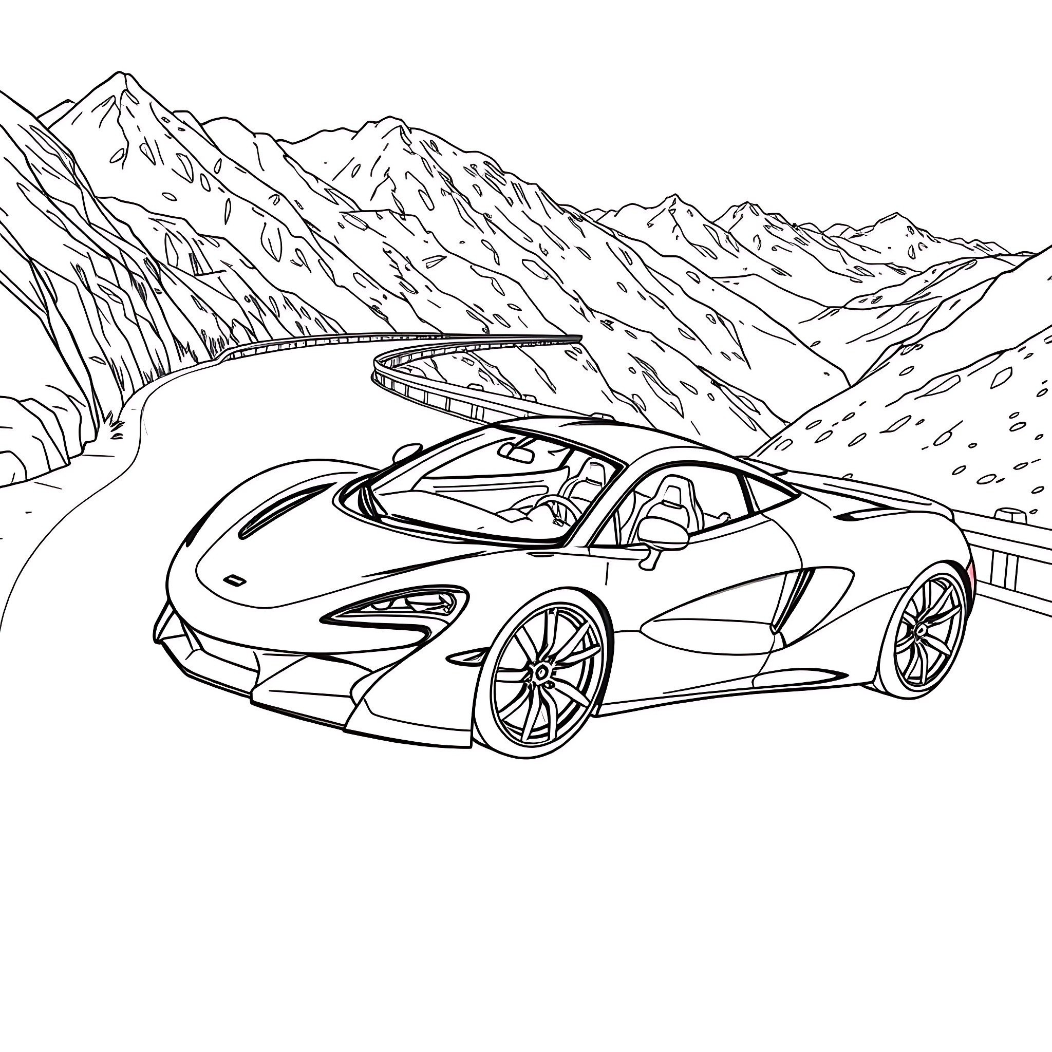 6 Best Mclaren P1 Coloring Pages - 6731b63deac22072262472