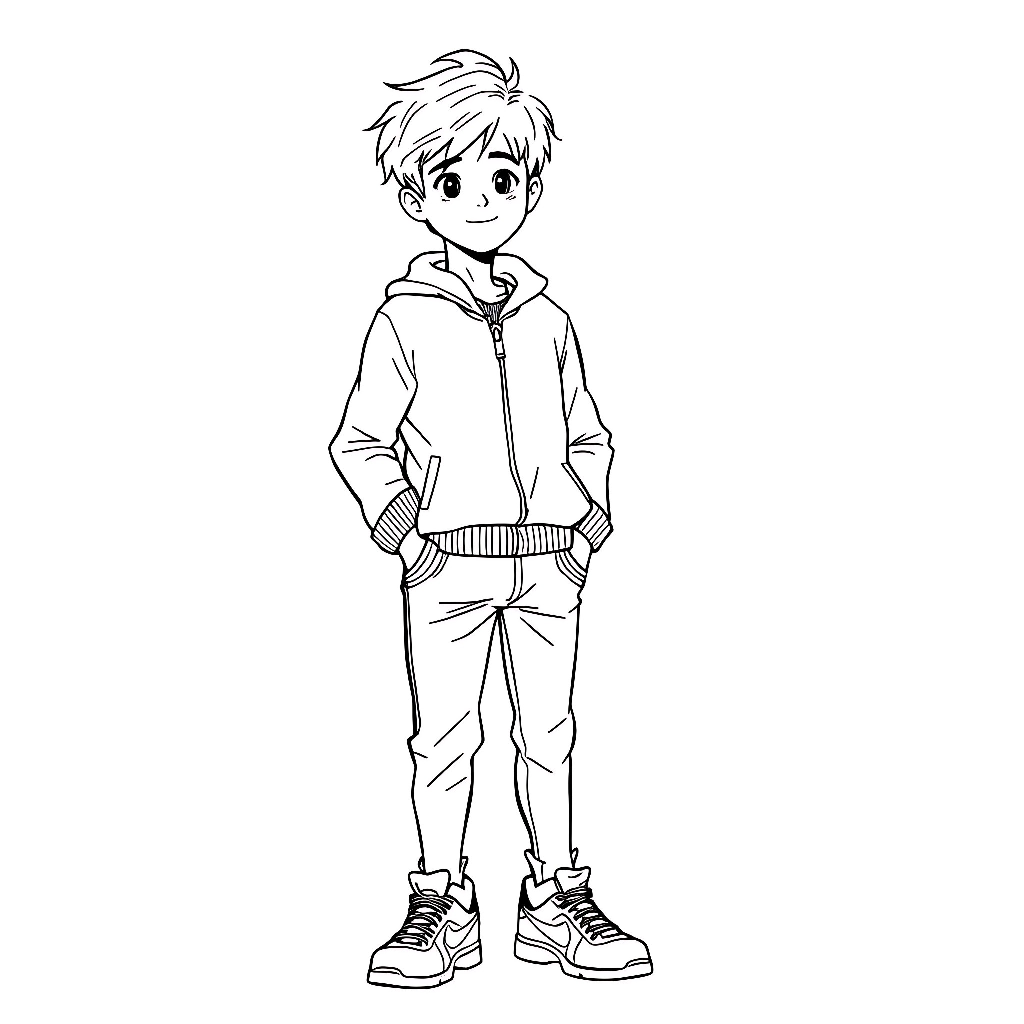 102 Best Boy Coloring Pages (Free Printable PDFs)