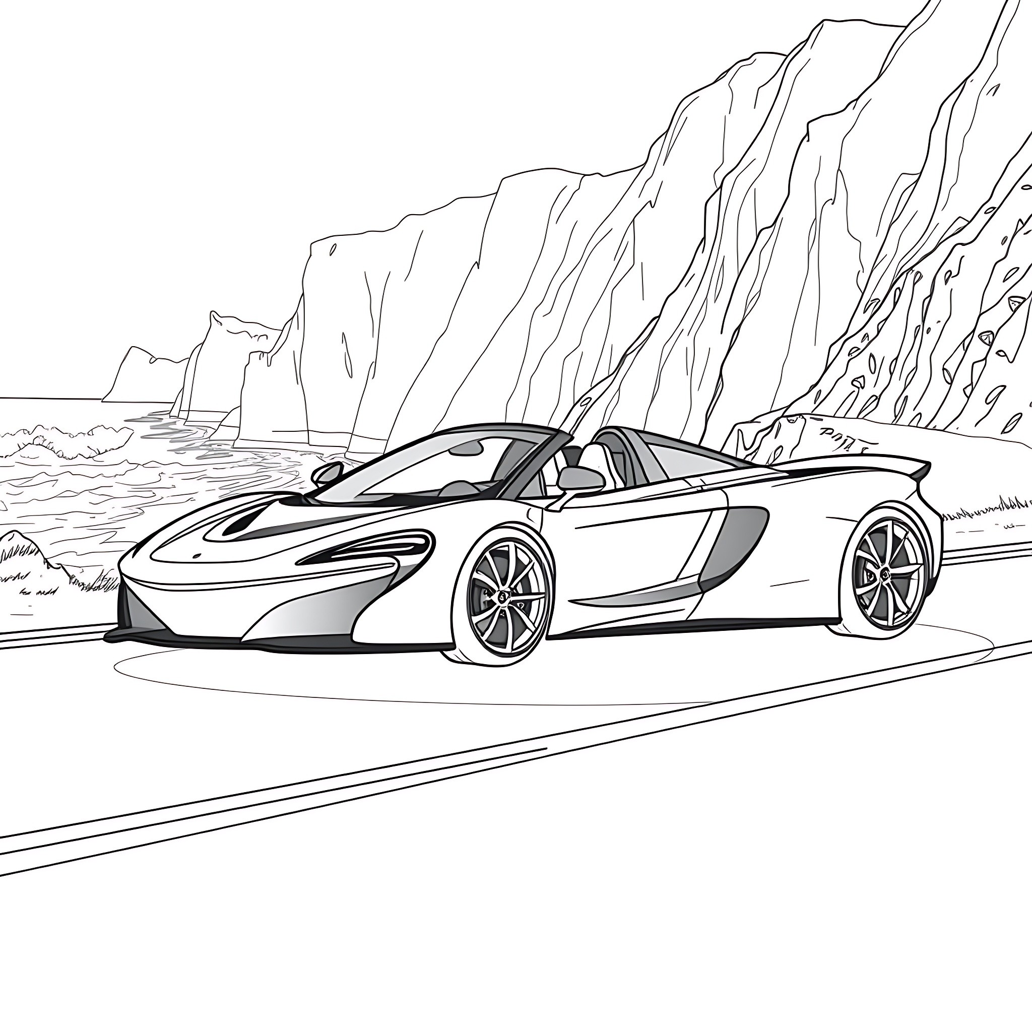 6 Best Mclaren P1 Coloring Pages (Free Printable PDFs)