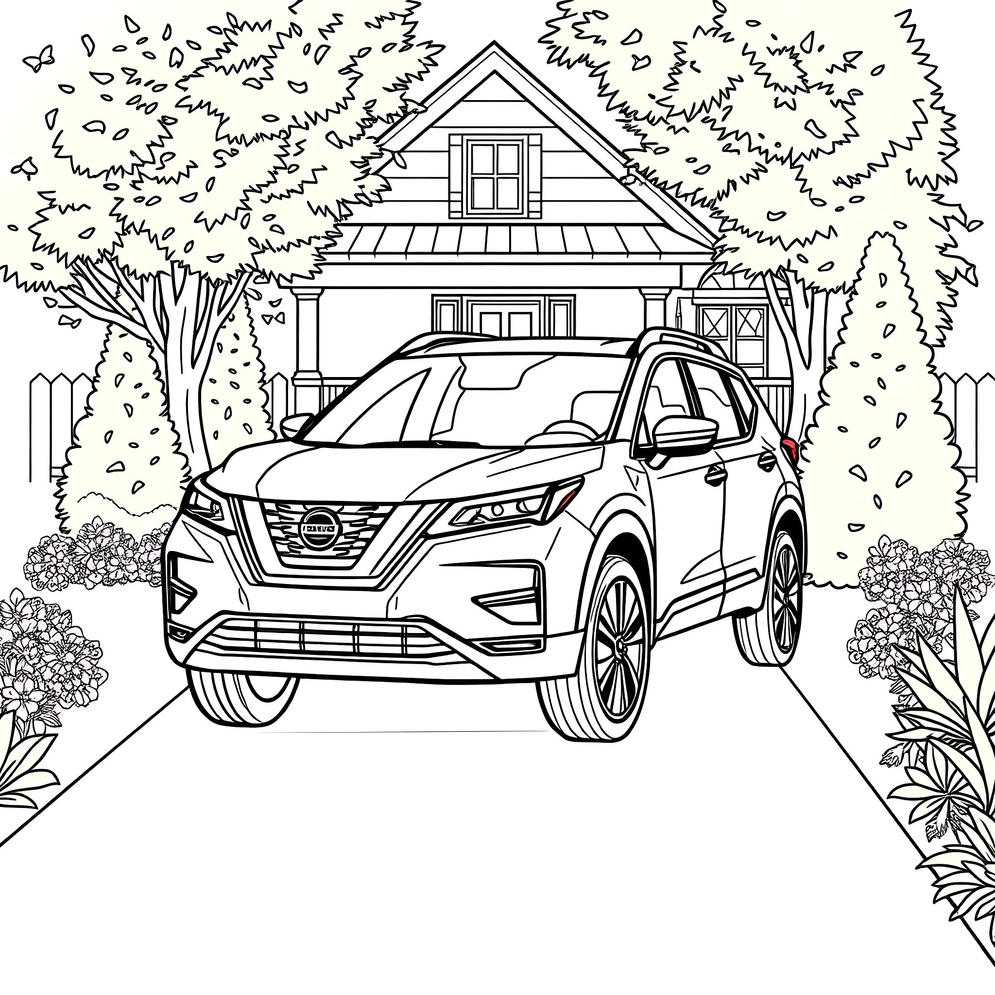 36 Best Nissan Coloring Pages Free - 673804bd5b8f7609738796