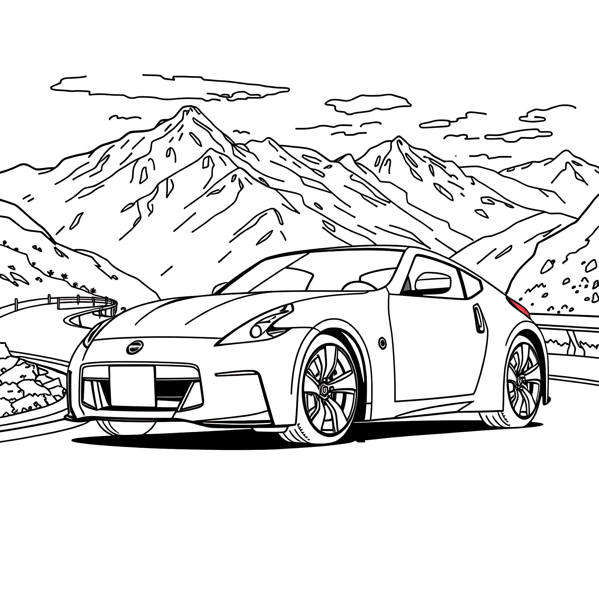 5 Best Nissan Micra Coloring Pages - 67380522a3a9a784806125