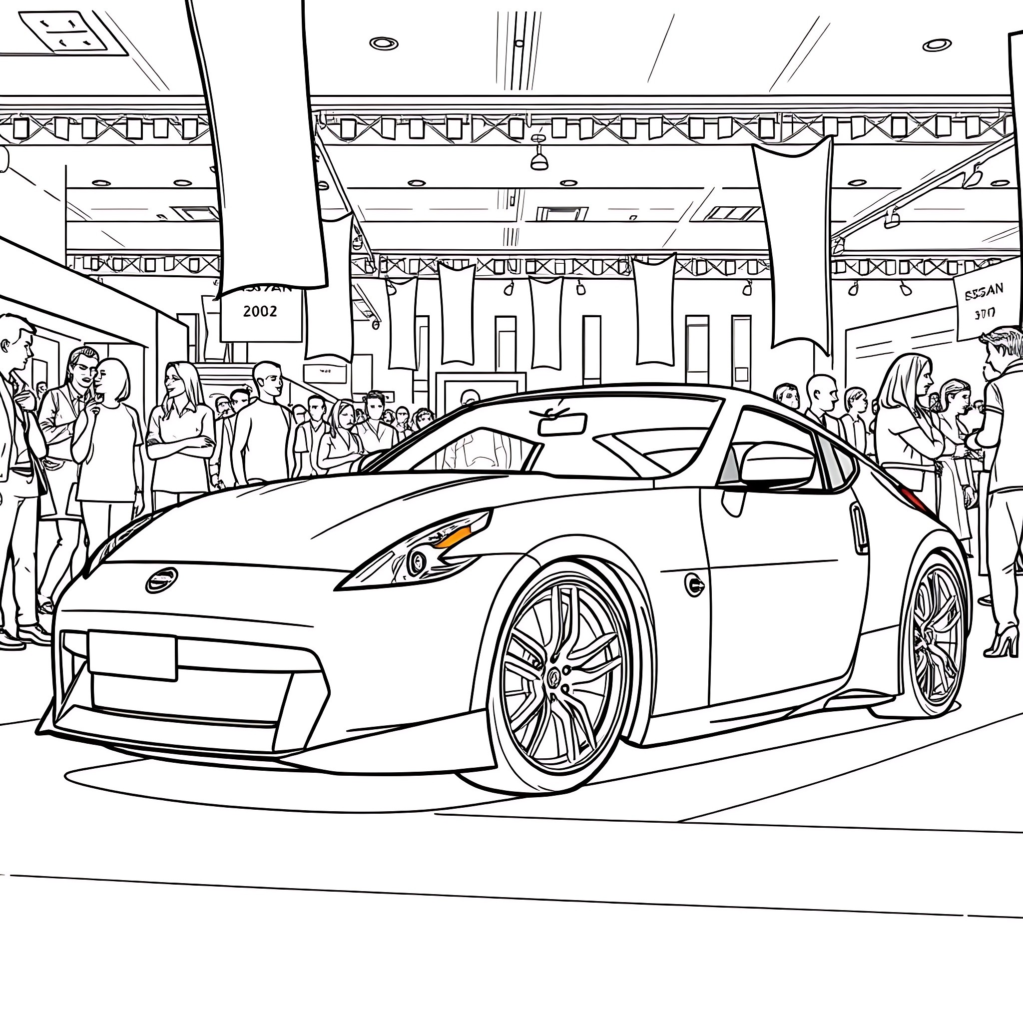36 Best Nissan Coloring Pages Free - 67380a5924431805348332