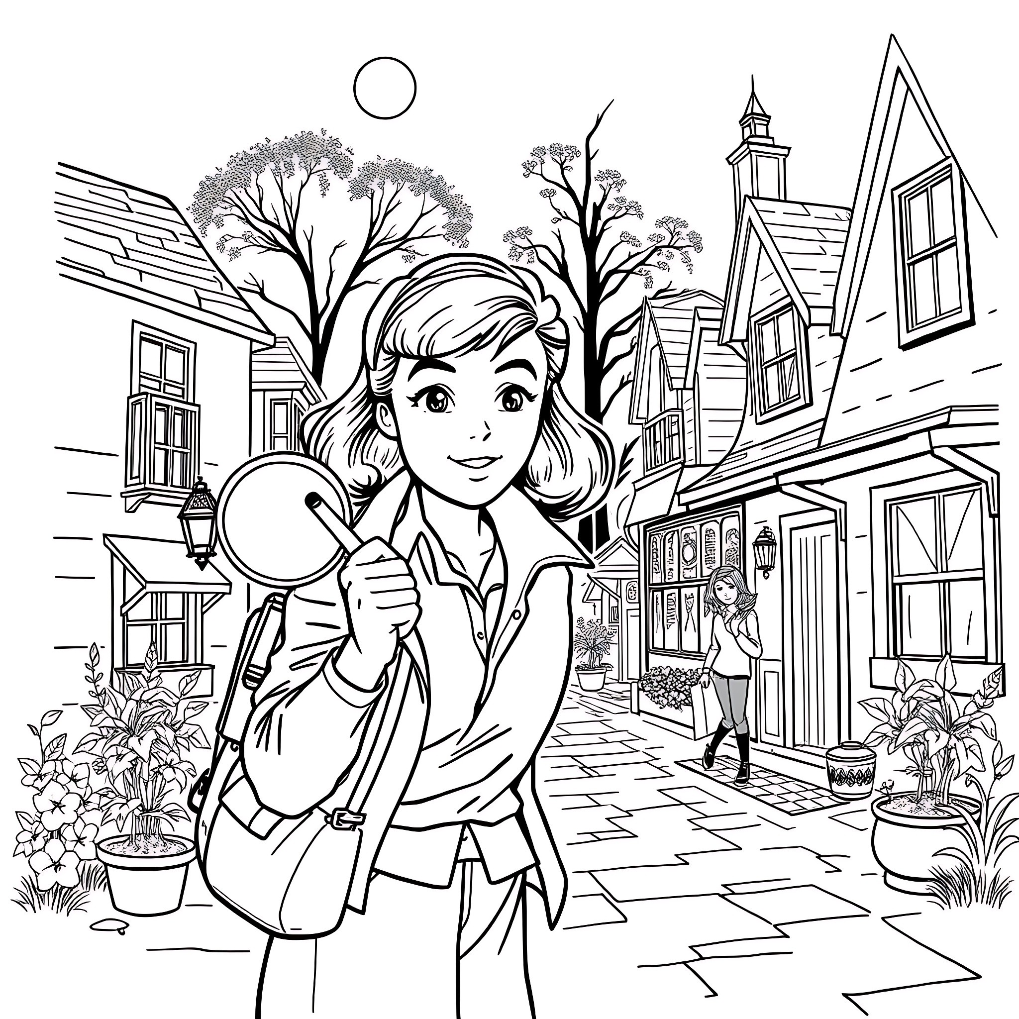 Best Nancy Drew Coloring Pages (Free Printable PDF)
