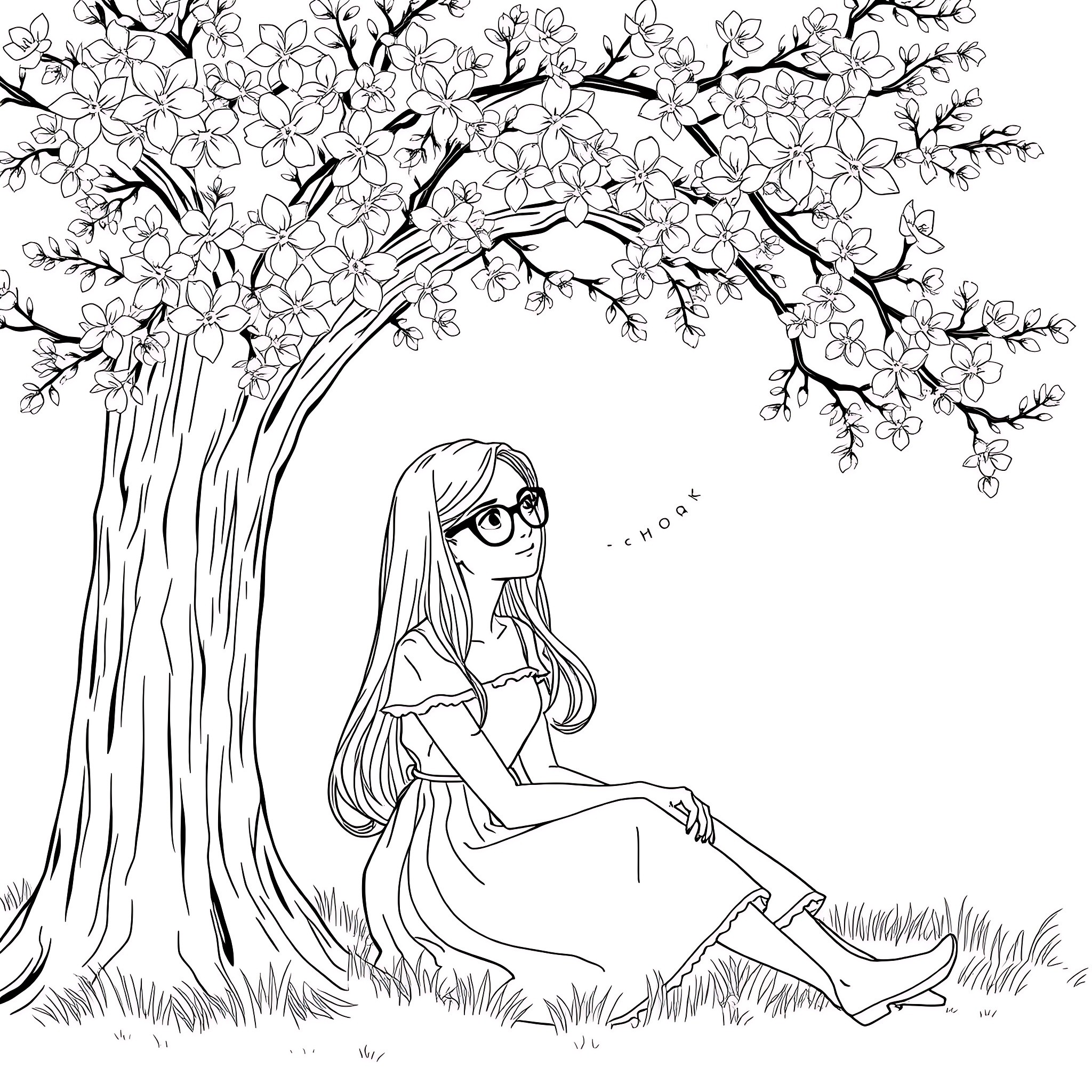 Best Teen Girl Coloring Pages (Free Printable PDF)