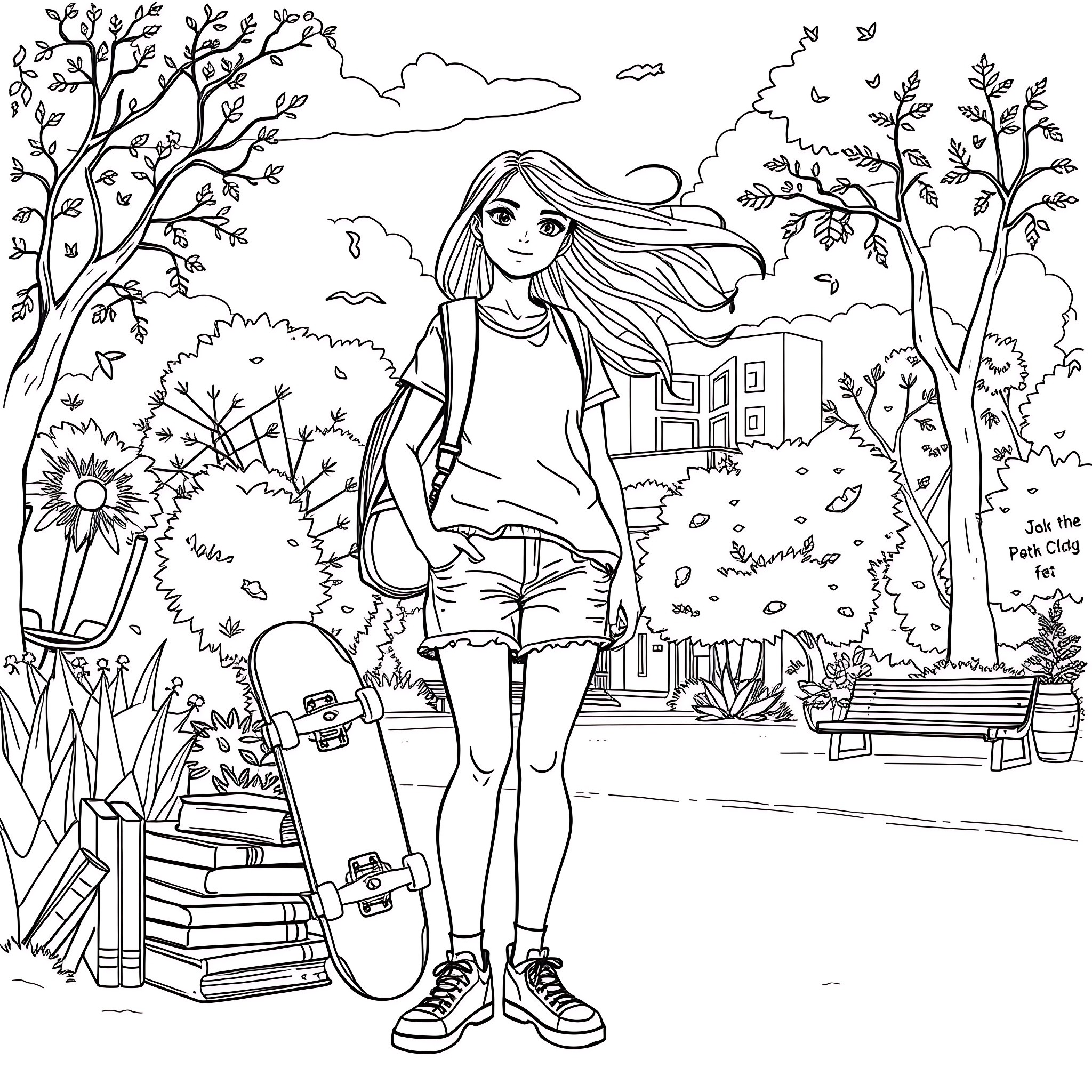 186 Best Teen Girl Coloring Pages (Free Printable PDFs)