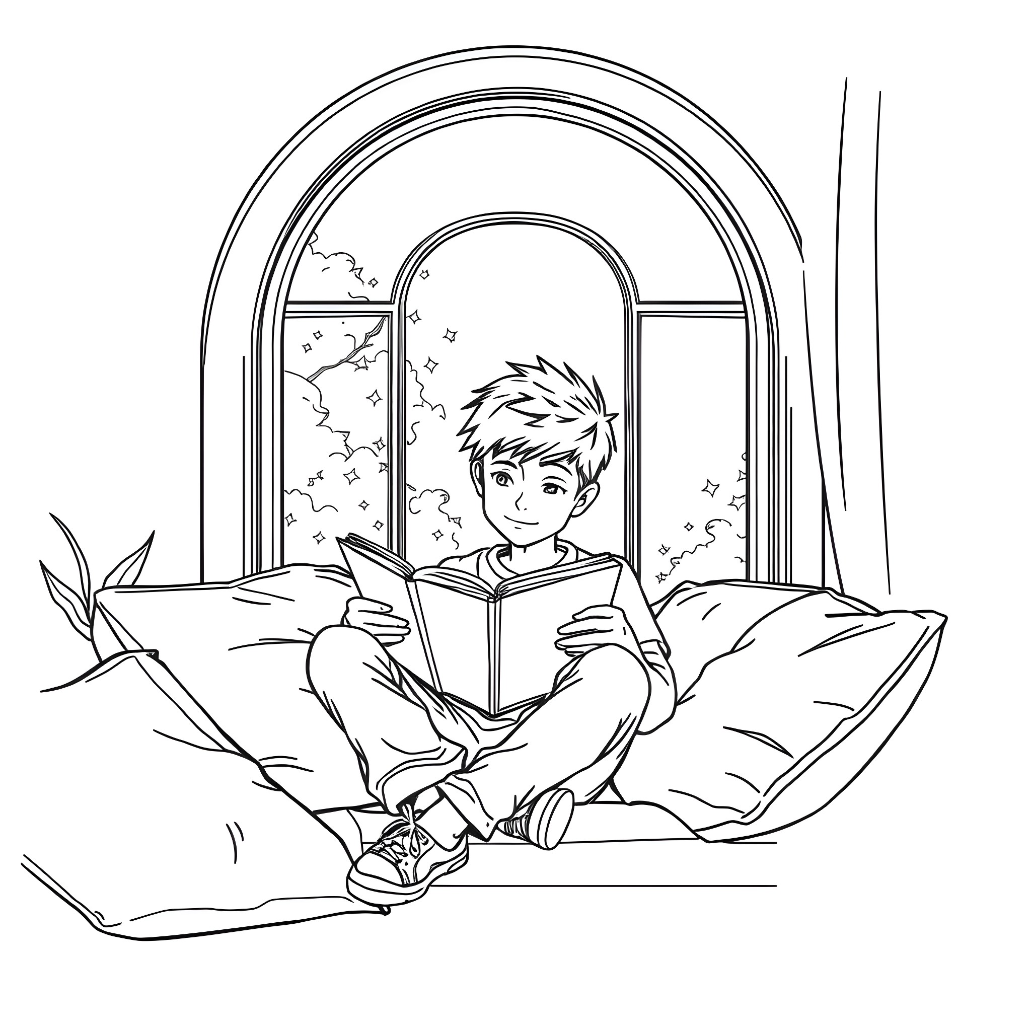 103 Best Boy Coloring Pages (Free Printable PDFs)
