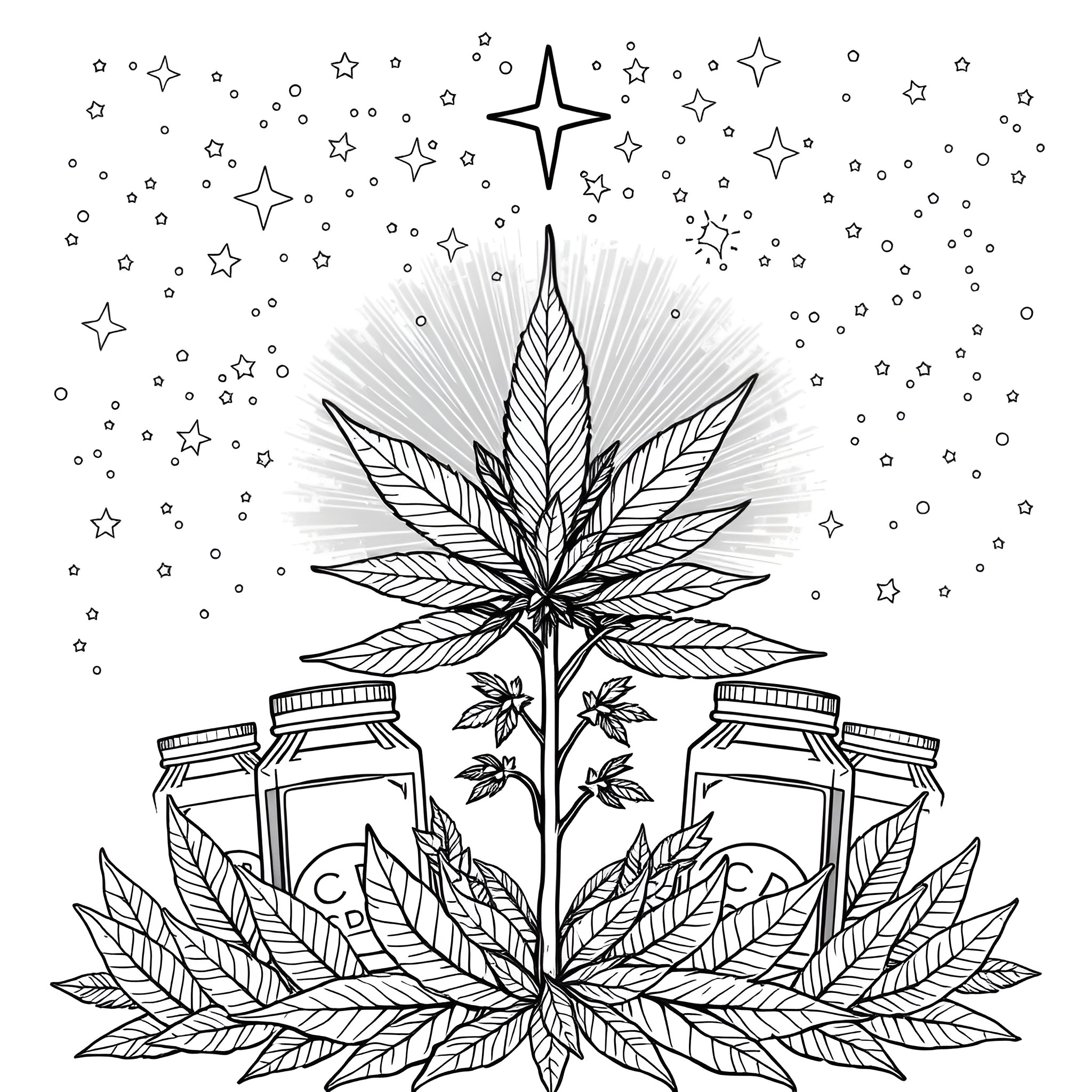 111 Best Cannabis Coloring Pages (Free Printable PDFs)