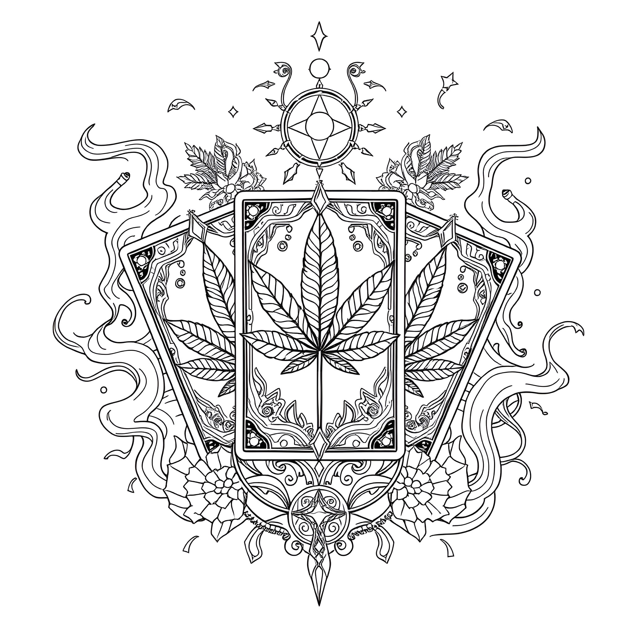 103 Best Cannabis Coloring Pages (Free Printable PDFs)