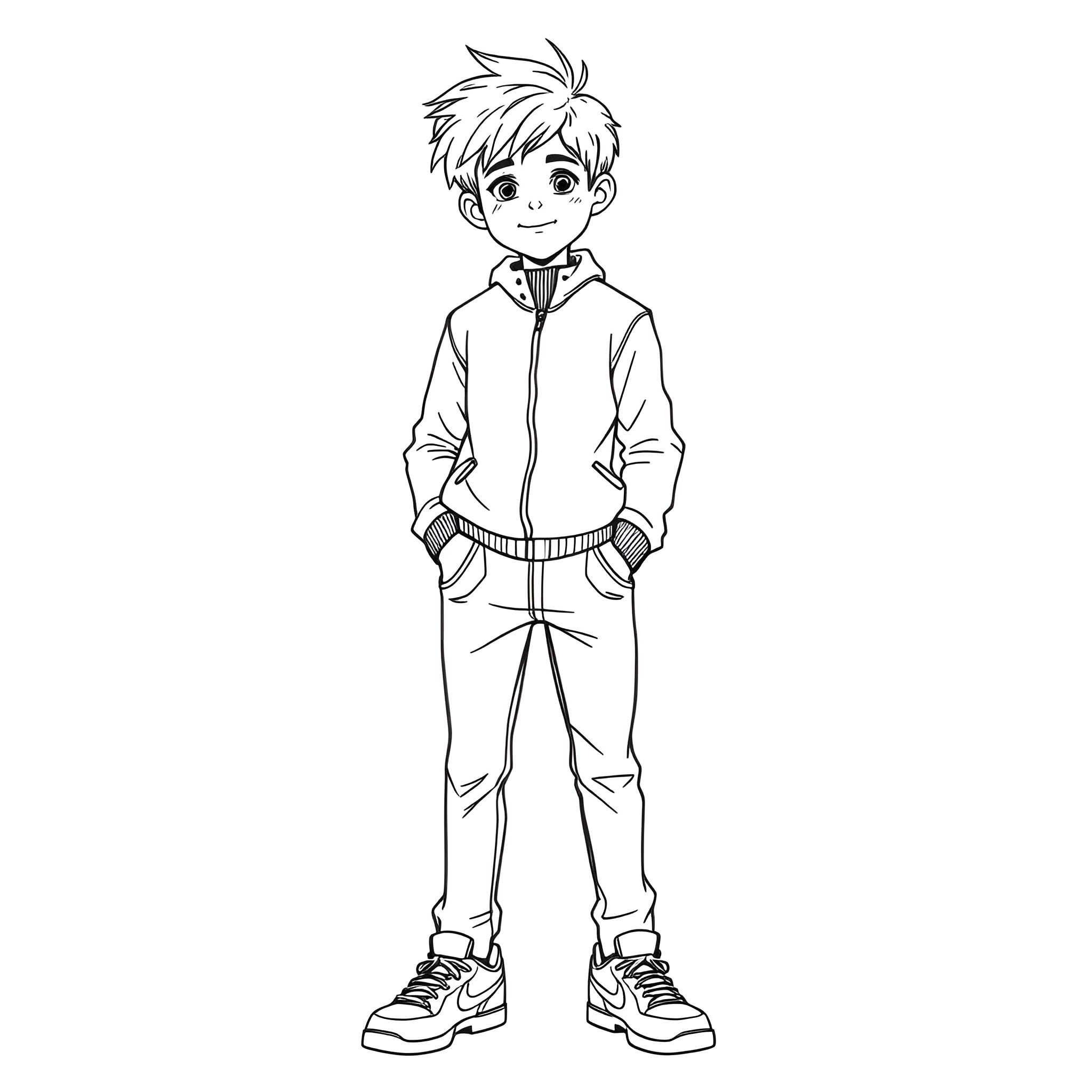88 Best Boy Coloring Pages (Free Printable PDFs)