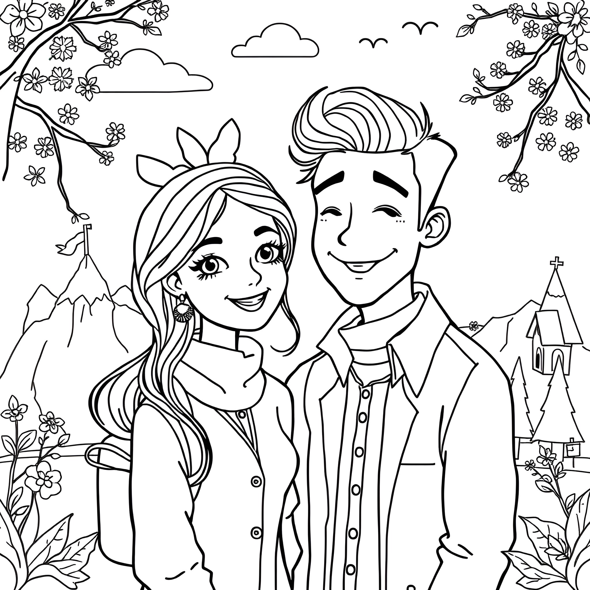 1 Best Girlfriend Coloring Pages Free Printable PDFs 1-best-girlfriend-coloring-pages-free-printable-pdfs