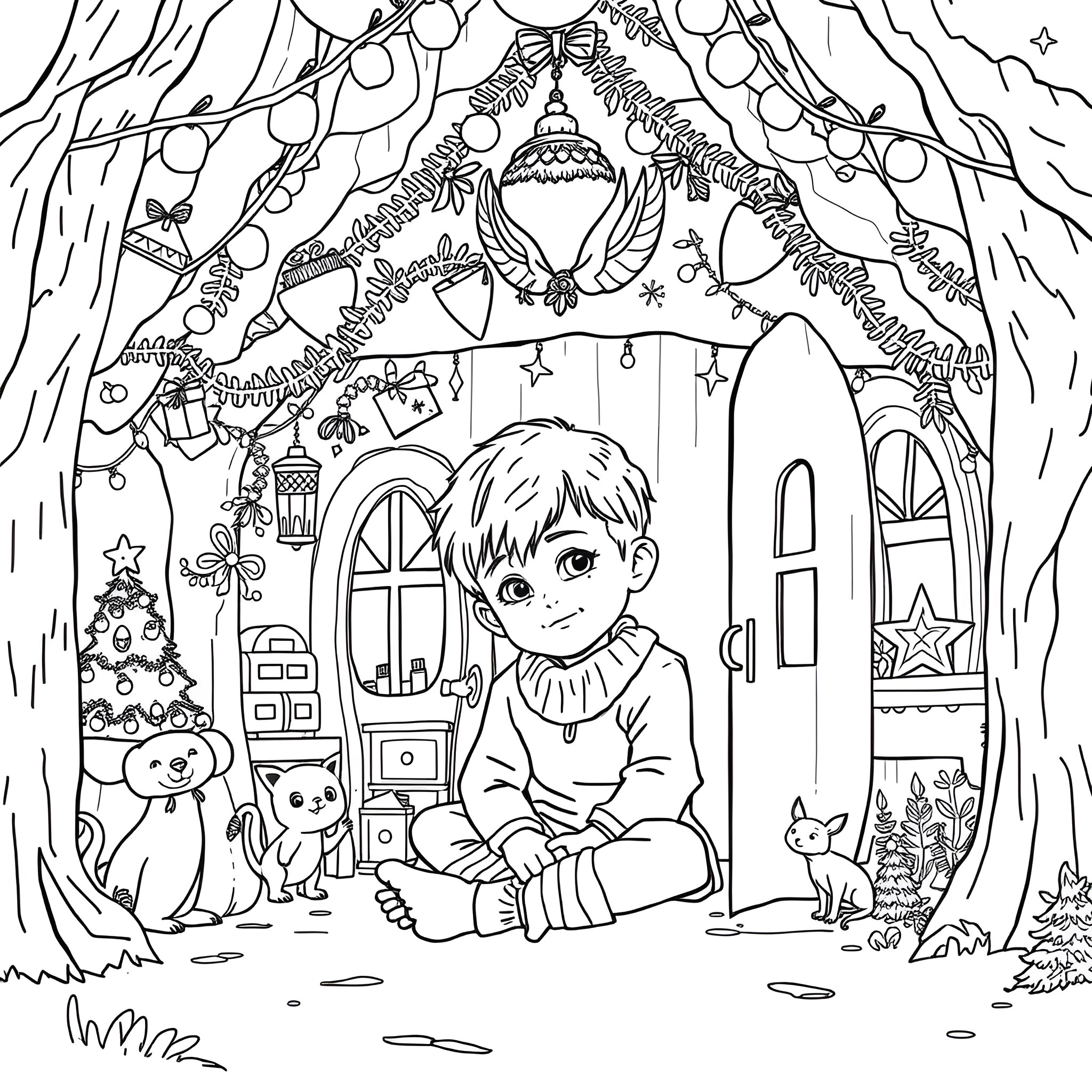 103 Best Boy Coloring Pages (Free Printable PDFs)