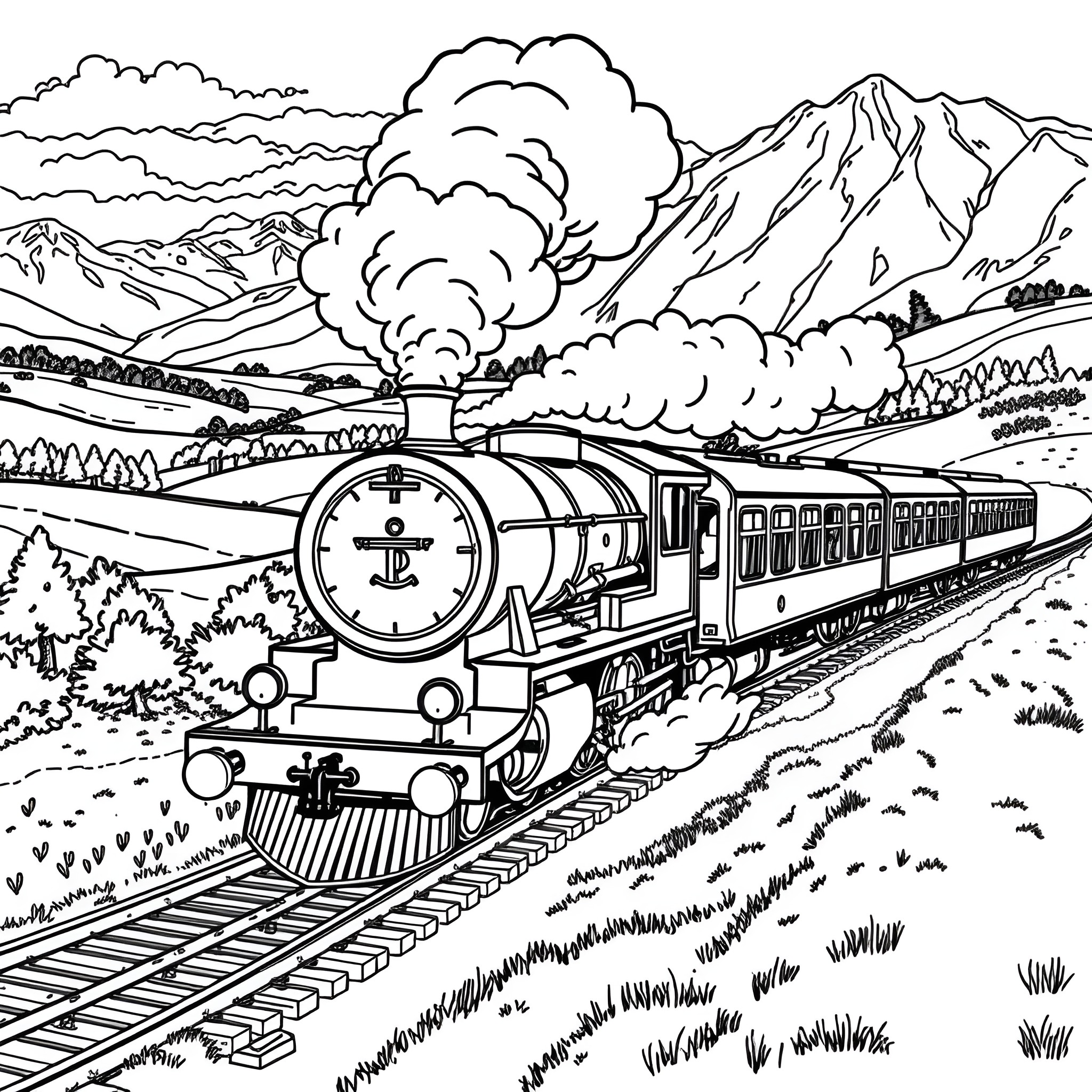 5 Best Hogwarts Express Coloring Pages (Free Printable PDFs)