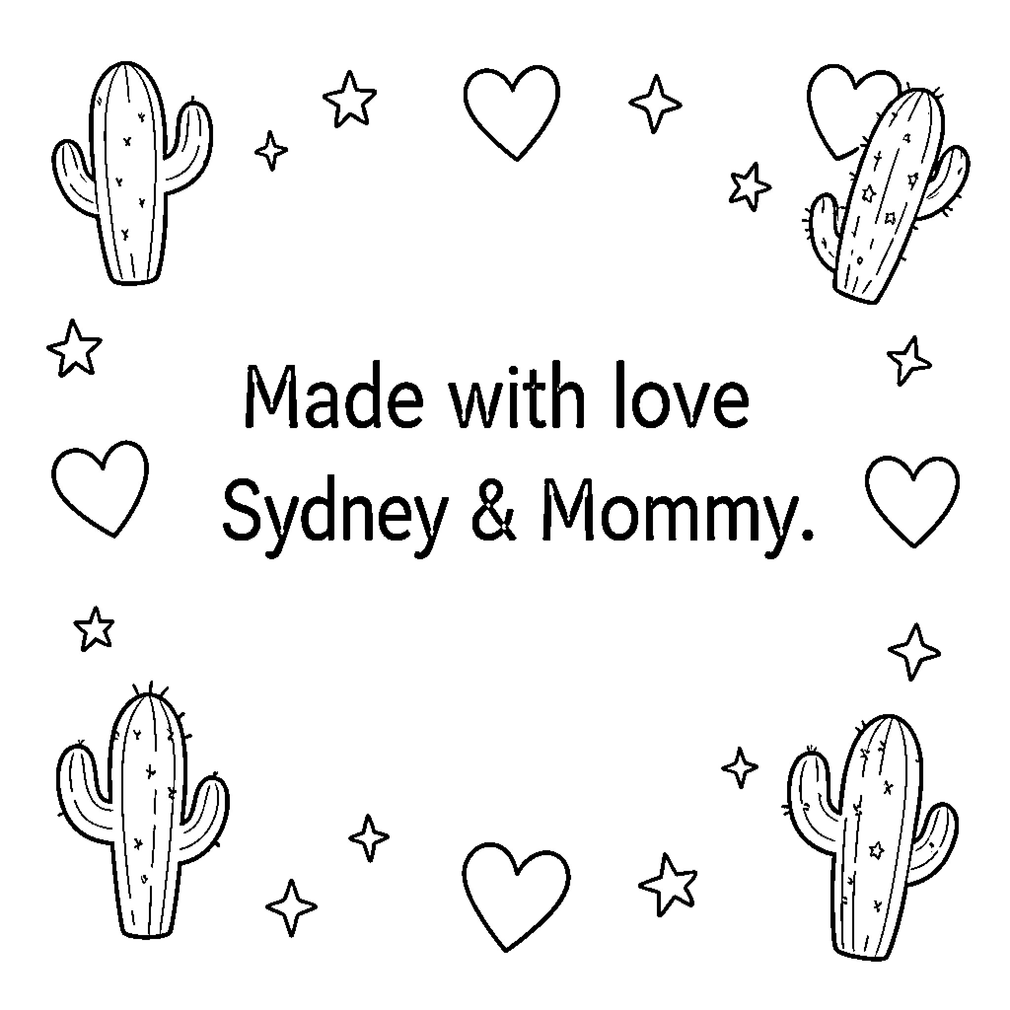 Heart-shaped love crafted with care Coloring Page (free black-and-white line drawing printable PDF for all, from beginners to advanced learners, including children, teens, adults, and seniors)