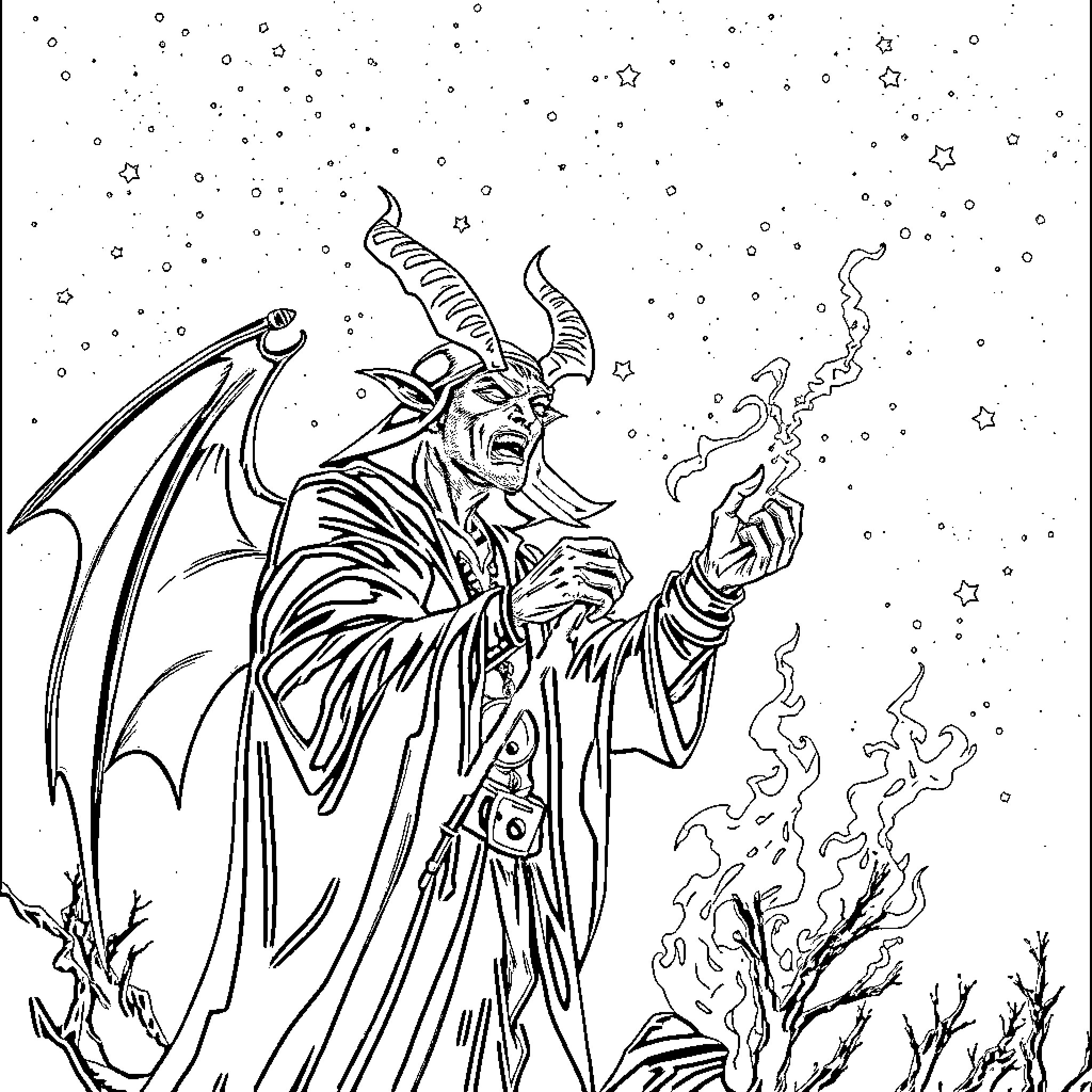 Best Demon Hunter Coloring Pages (Free Printable PDF)