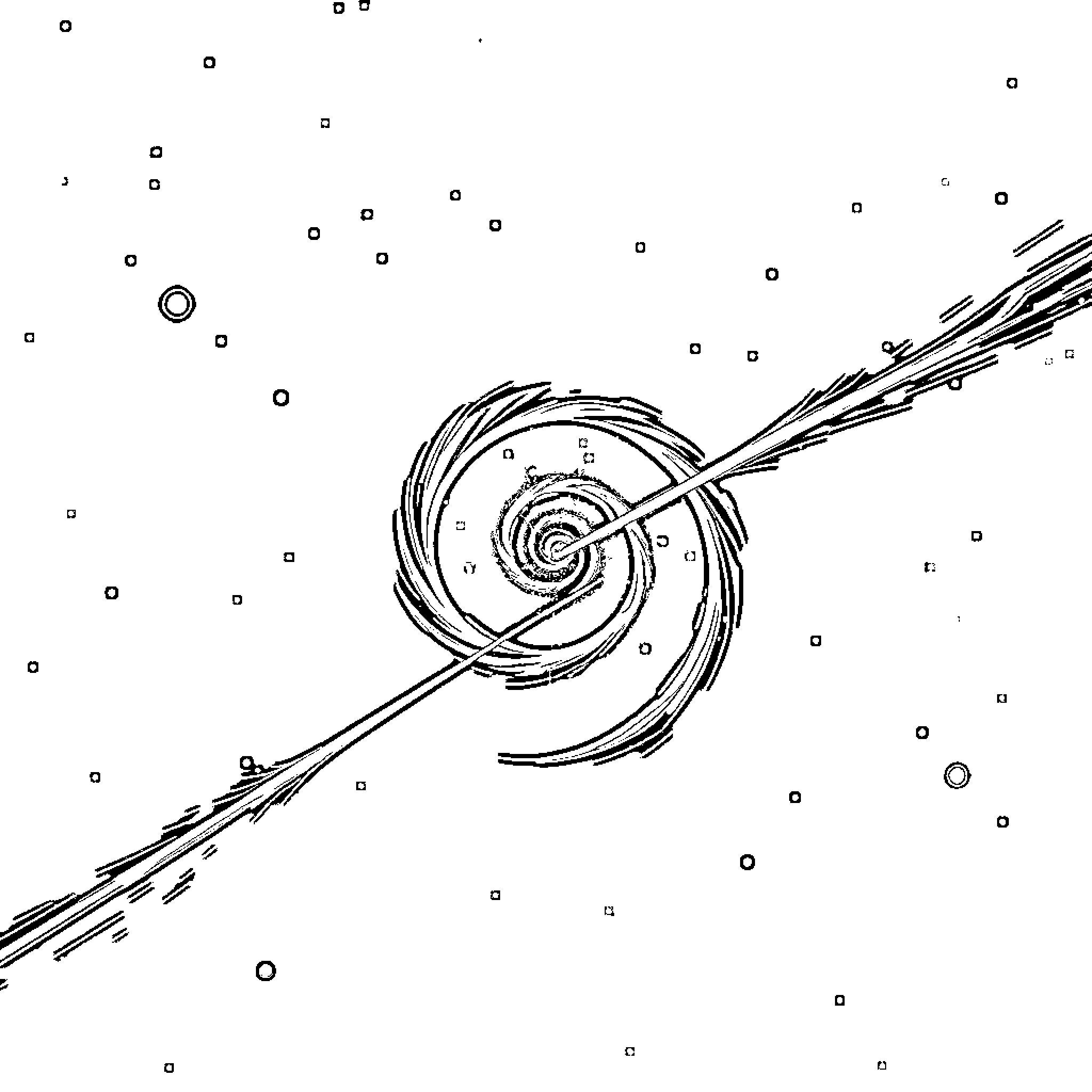 Portal to a Cosmic Realm Coloring Page (free black-and-white line drawing printable PDF for all, from beginners to advanced learners, including children, teens, adults, and seniors)