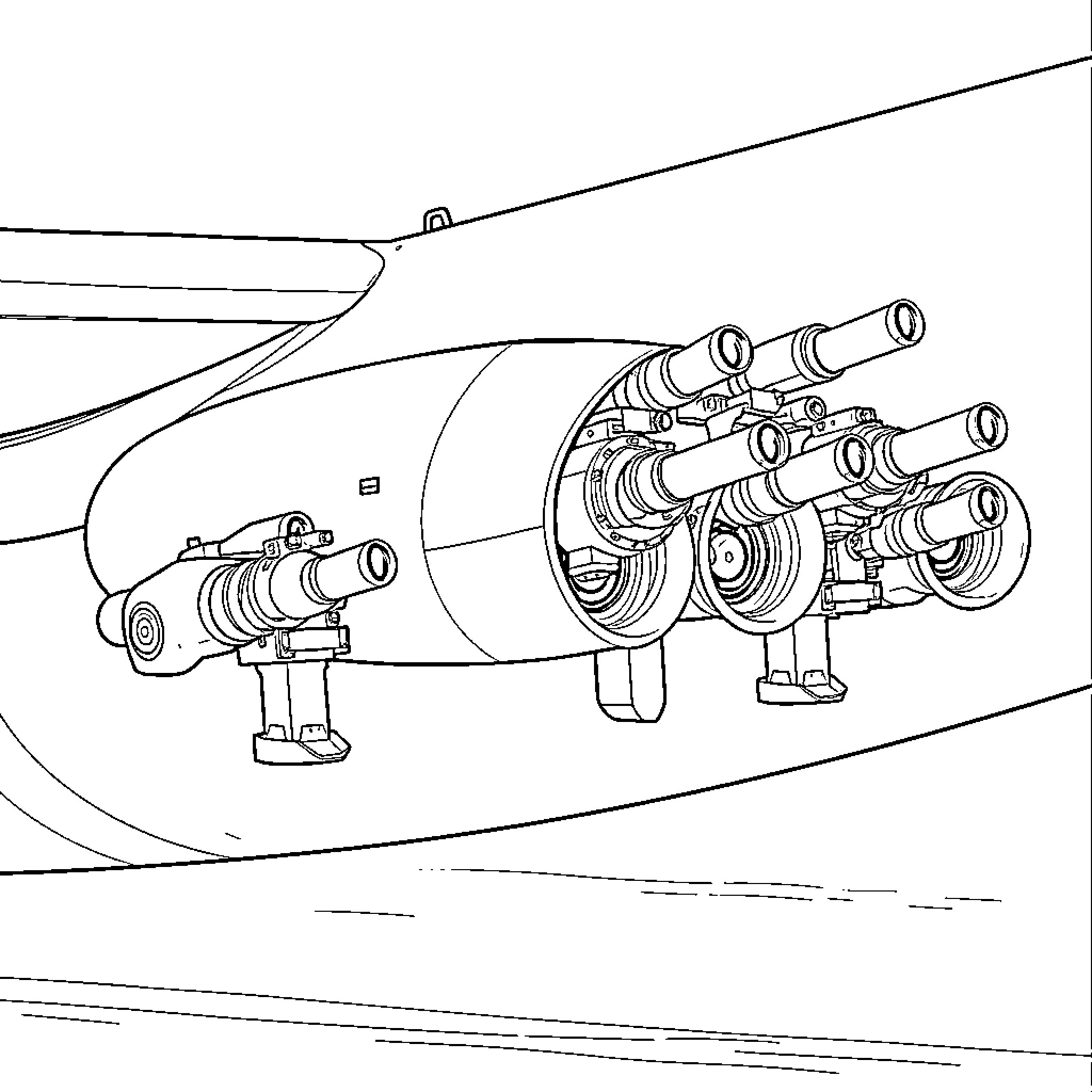 Avenger battle-ready with advanced weaponry Coloring Page (free black-and-white line drawing printable PDF for all, from beginners to advanced learners, including children, teens, adults, and seniors)