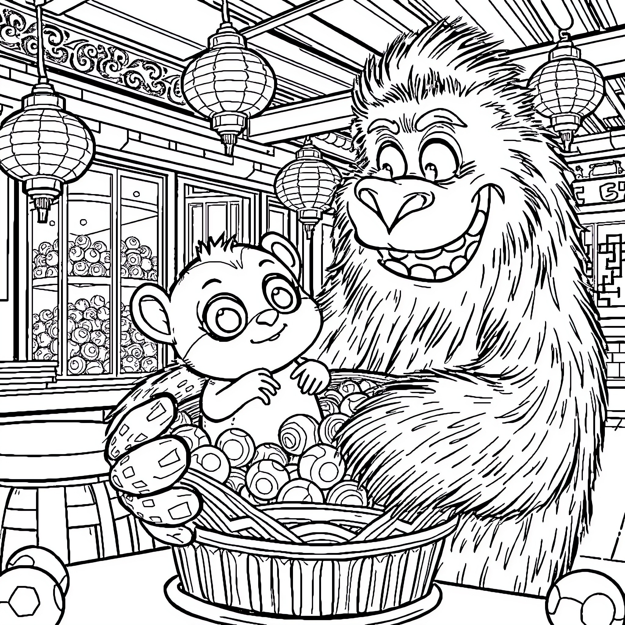 Best Boo Coloring Pages (Free Printable PDF)