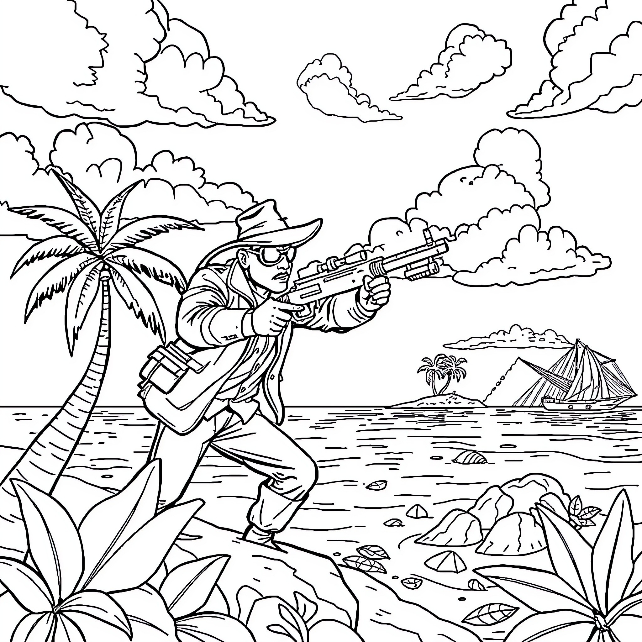 Best Sandy Castle Coloring Pages (Free Printable PDF)