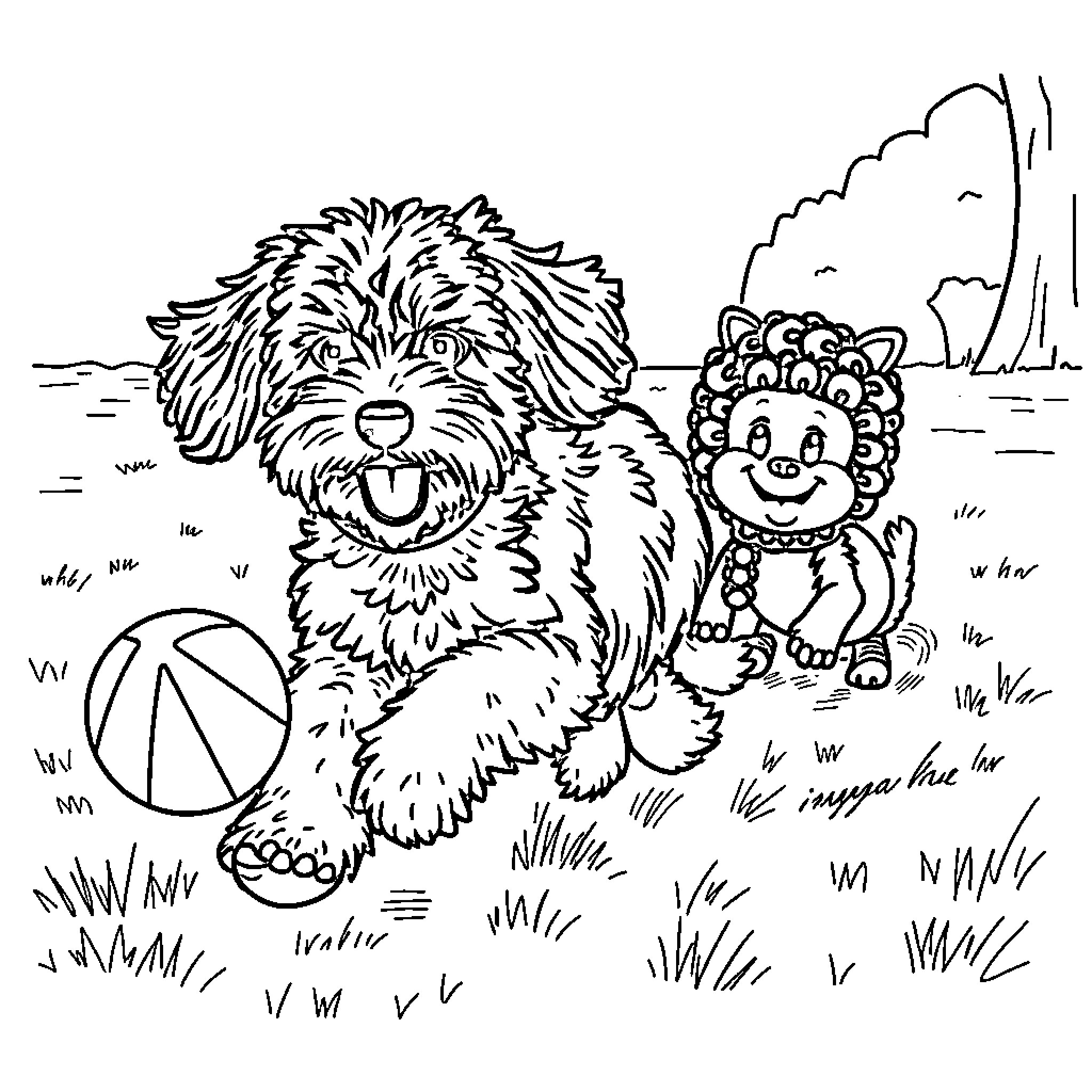 Best Cockapoo Coloring Pages (Free Printable PDF)