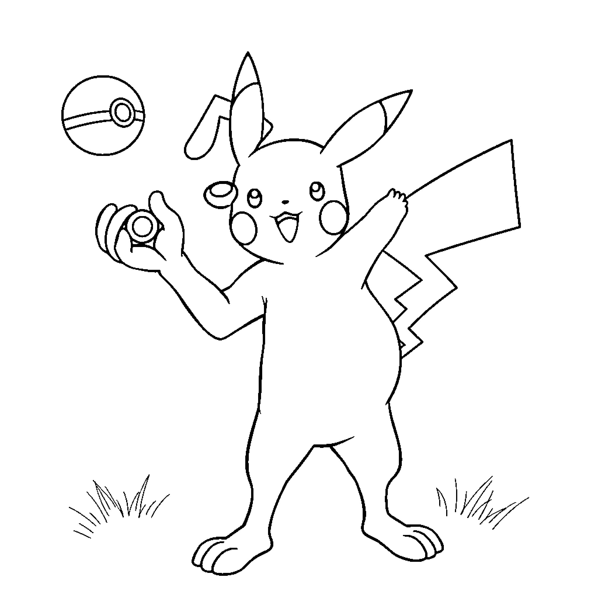 Dog Man enjoying a playful day Coloring Page (free black-and-white line drawing printable PDF for all, from beginners to advanced learners, including children, teens, adults, and seniors)