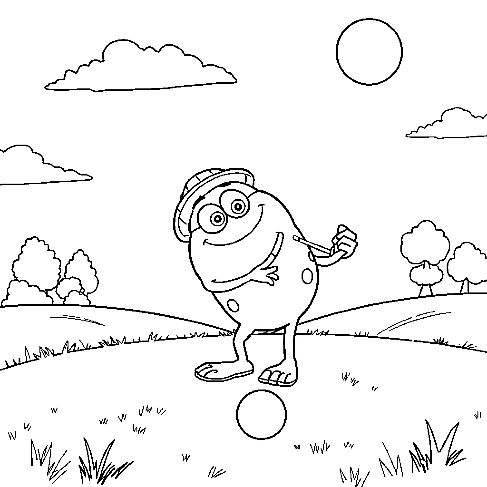 Best Boo Coloring Pages (Free Printable PDF)