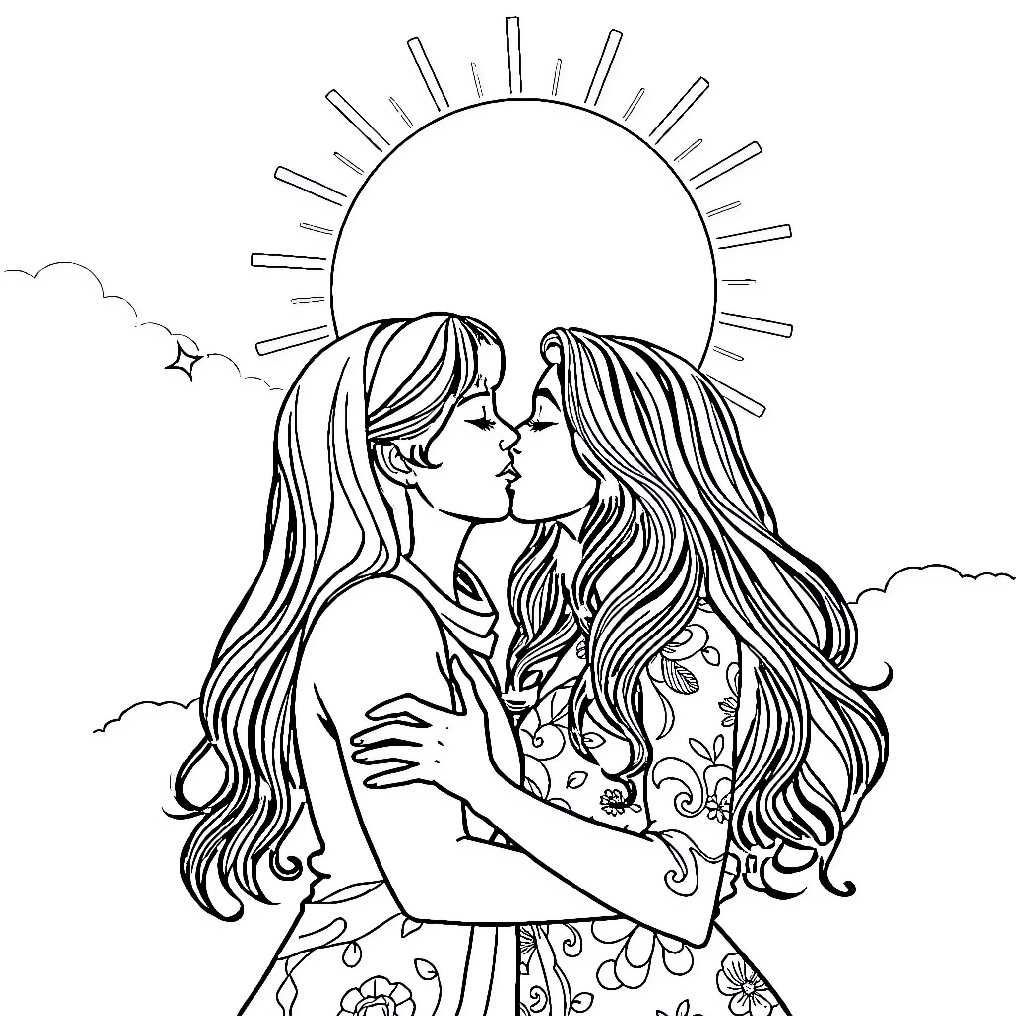 1 Best Namoradas Coloring Pages (Free Printable PDFs)