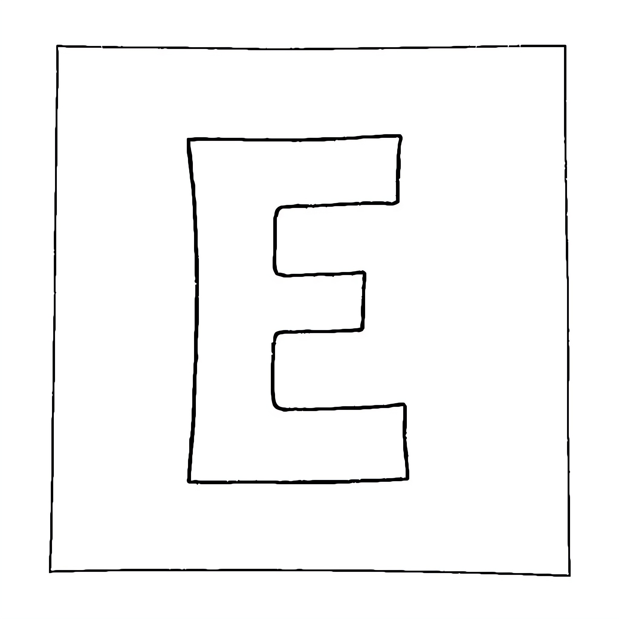 Energetic Emblem Emerging Coloring Page (free black-and-white line drawing printable PDF for all, from beginners to advanced learners, including children, teens, adults, and seniors)