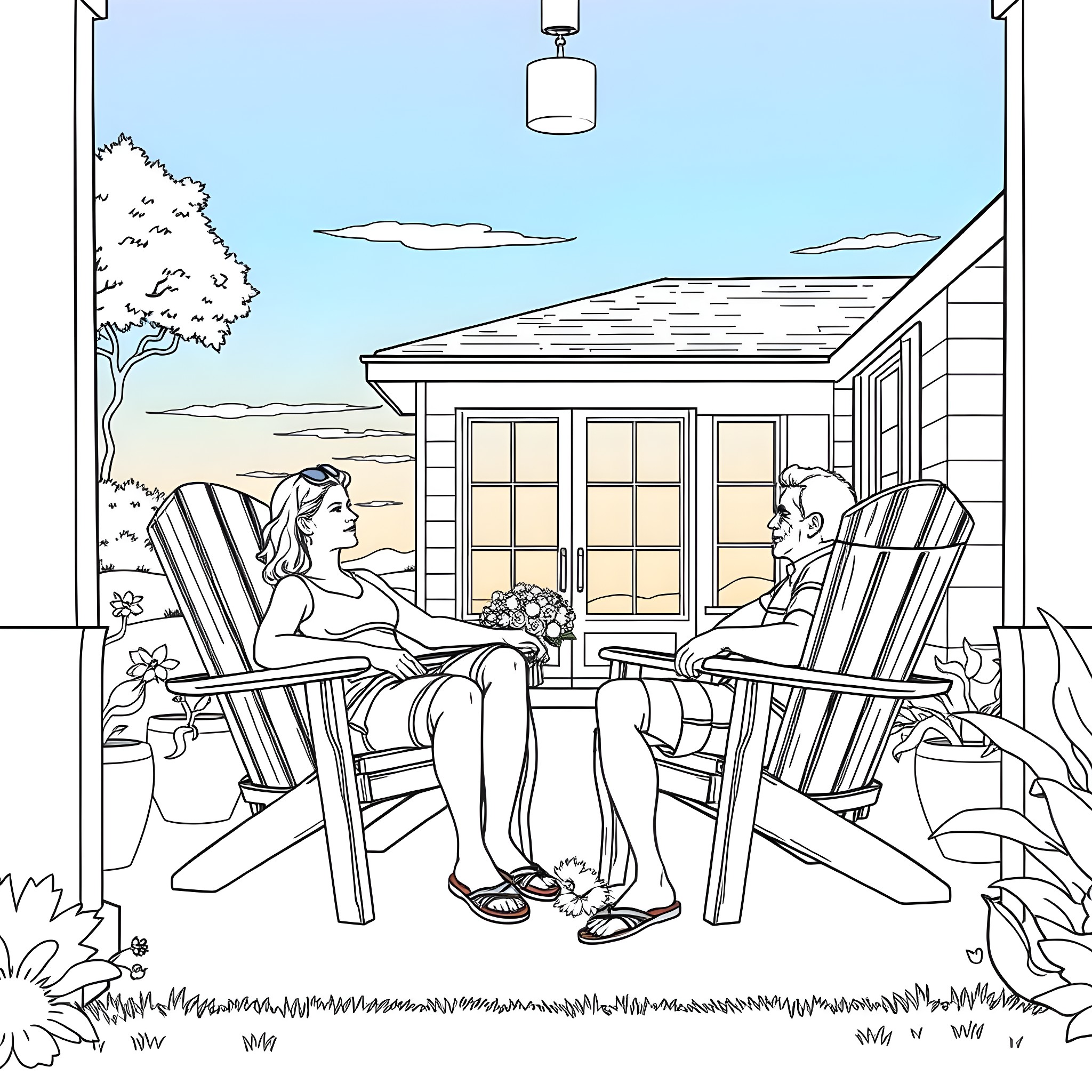 Best Man and Woman Coloring Pages (Free Printable PDF)