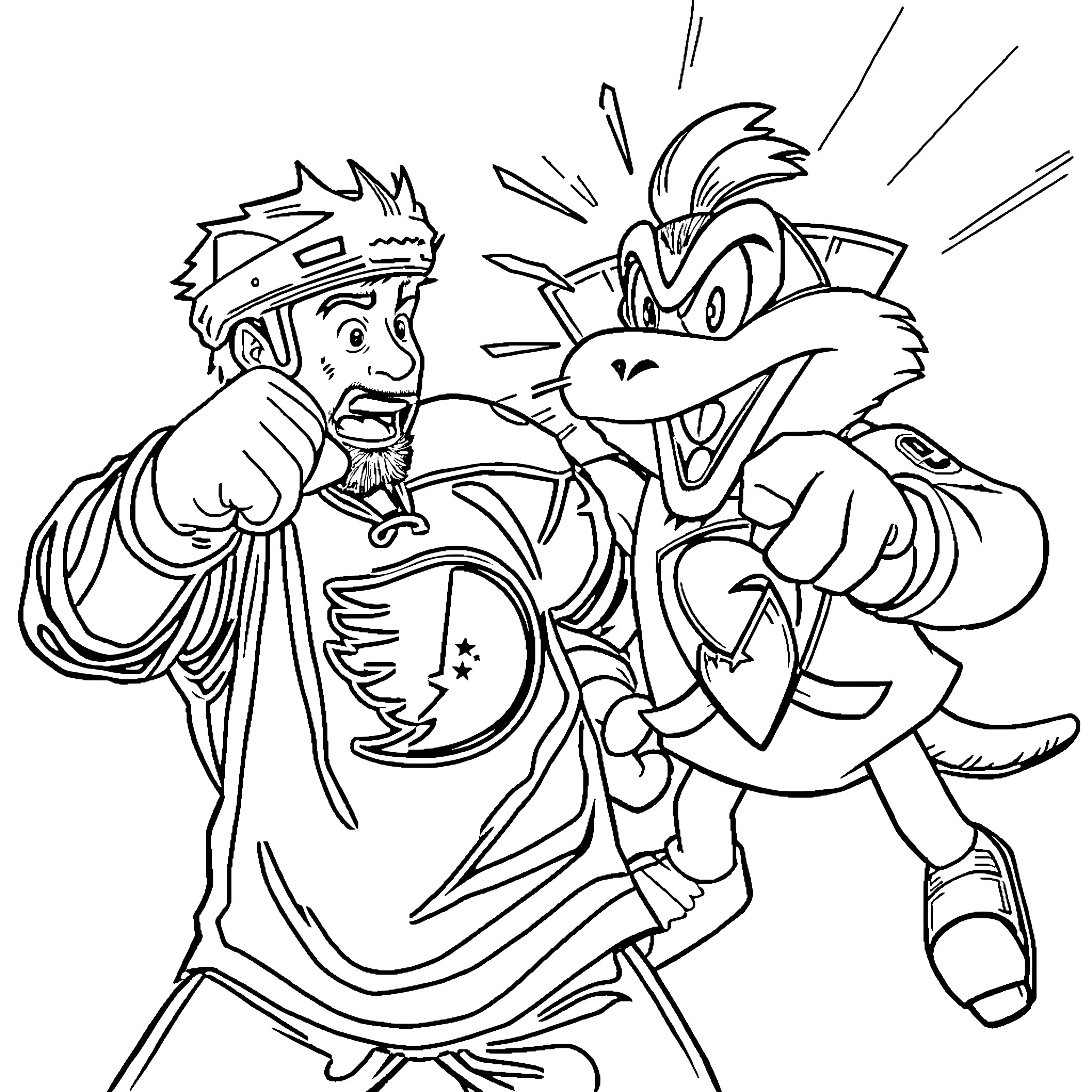 1 Best Commander Fox Coloring Pages (Free Printable PDFs)