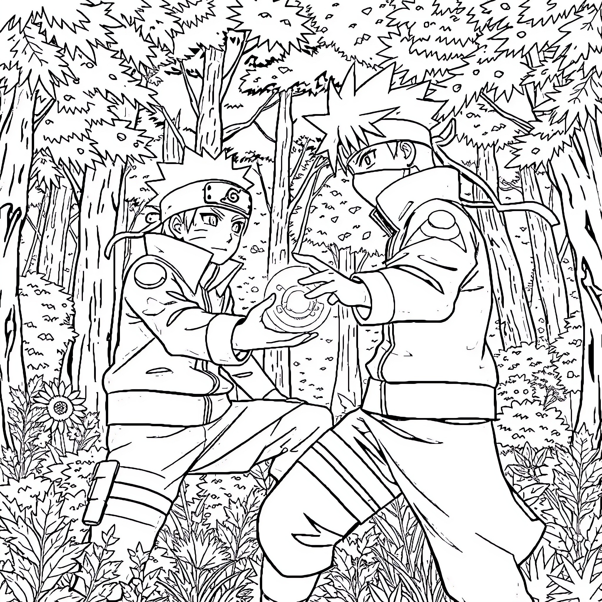 399 Best Naruto Coloring Pages (Free Printable PDFs)