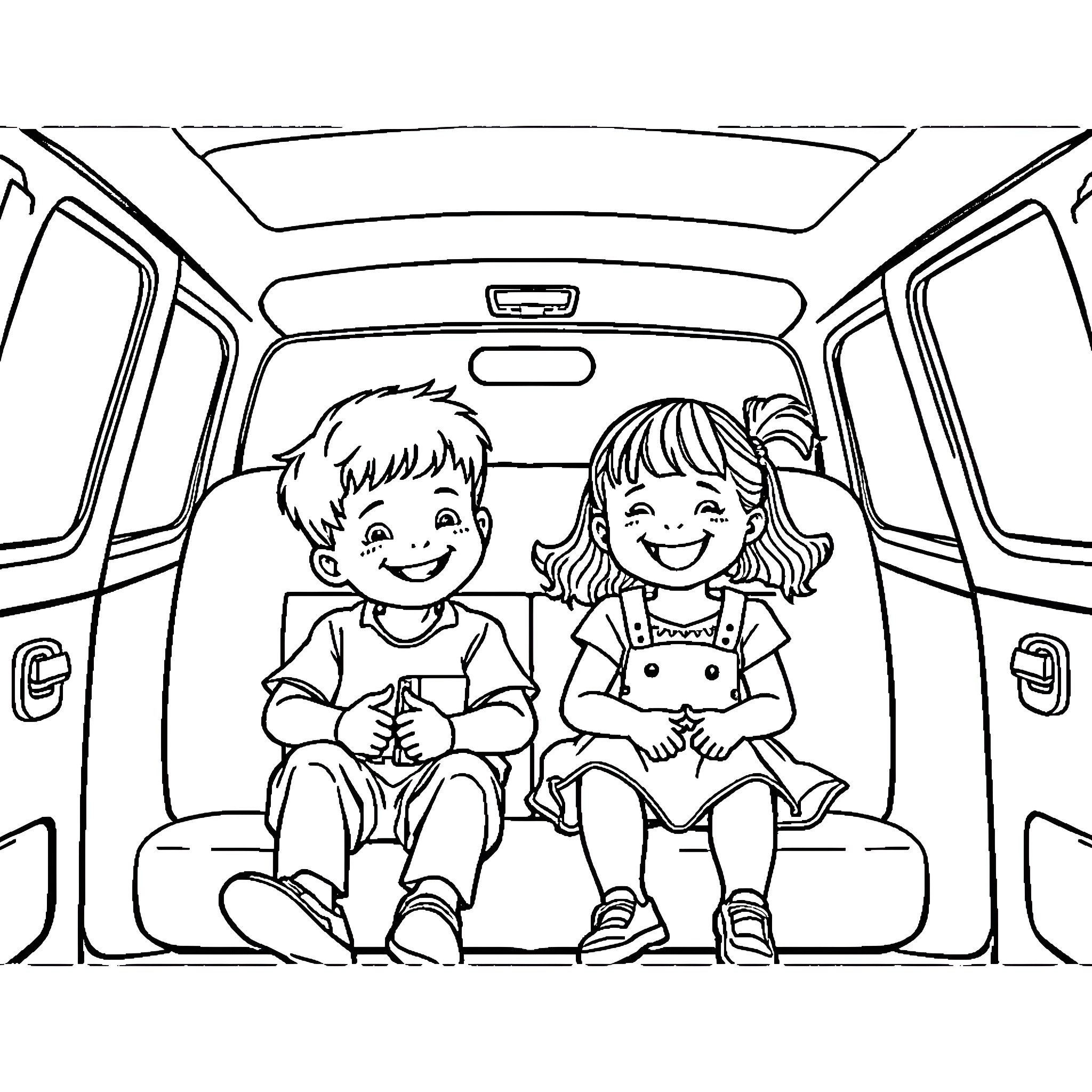 Best Boy and Girl Coloring Pages (Free Printable PDF)