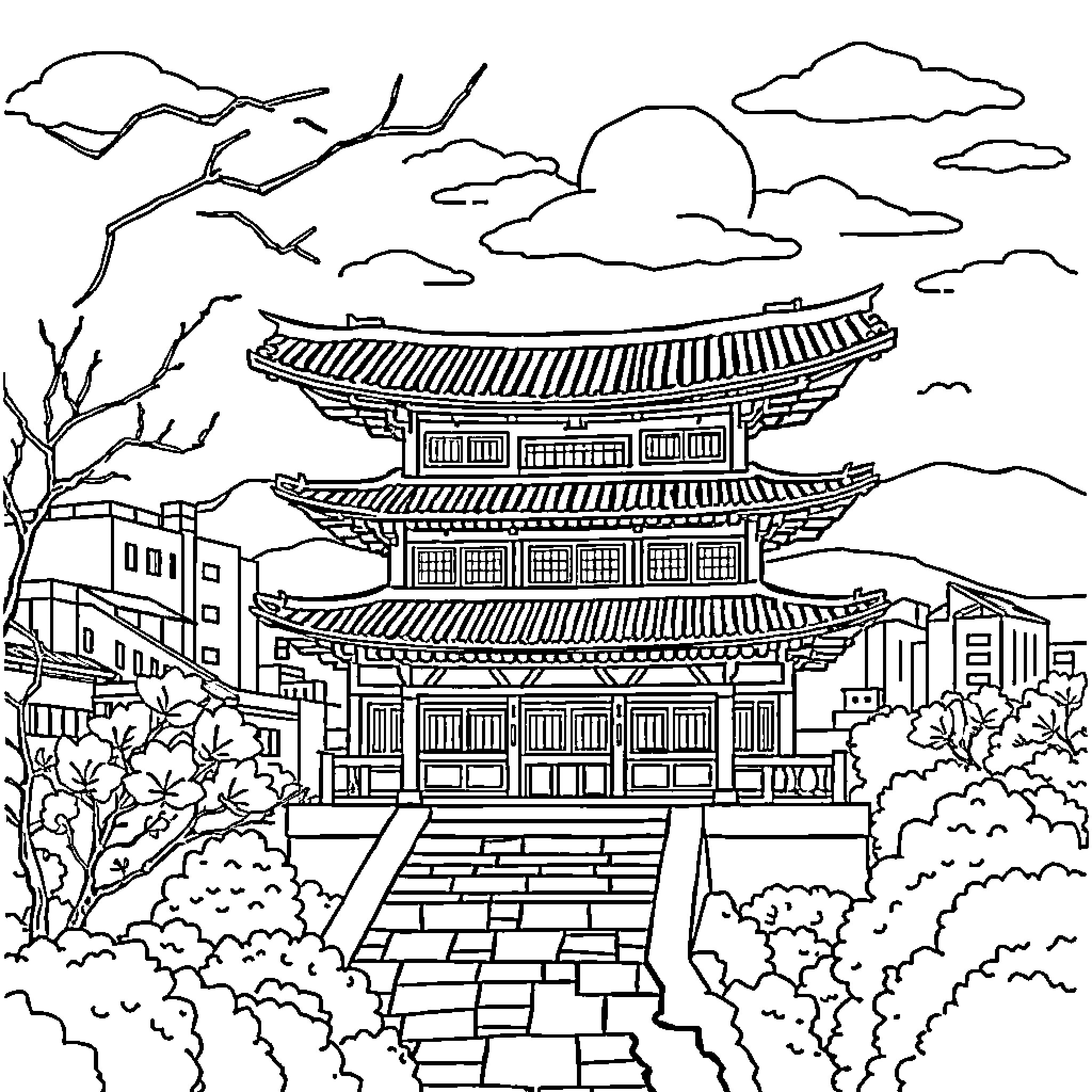Best South Korea Coloring Pages Free Printable PDF 