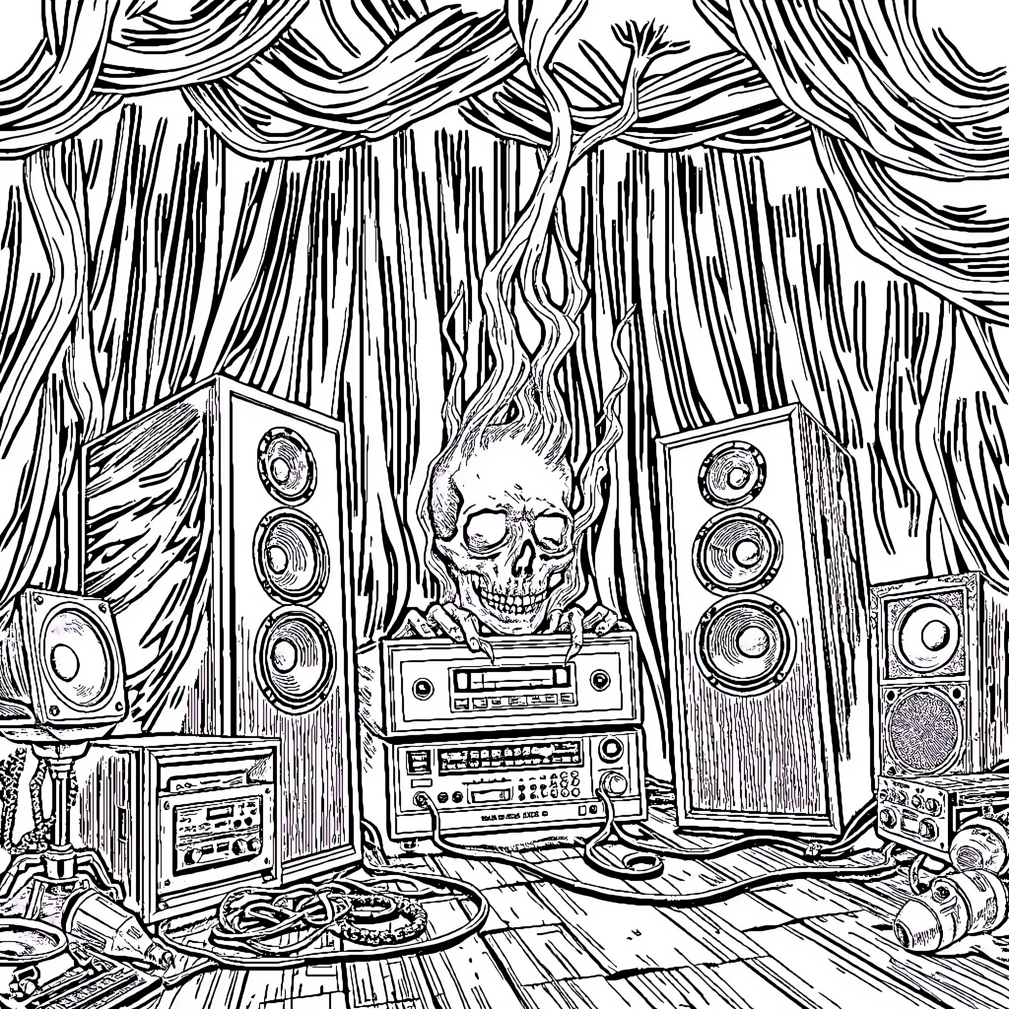 Best Stereo Coloring Pages Free - 7fa6e10ad904bbae 