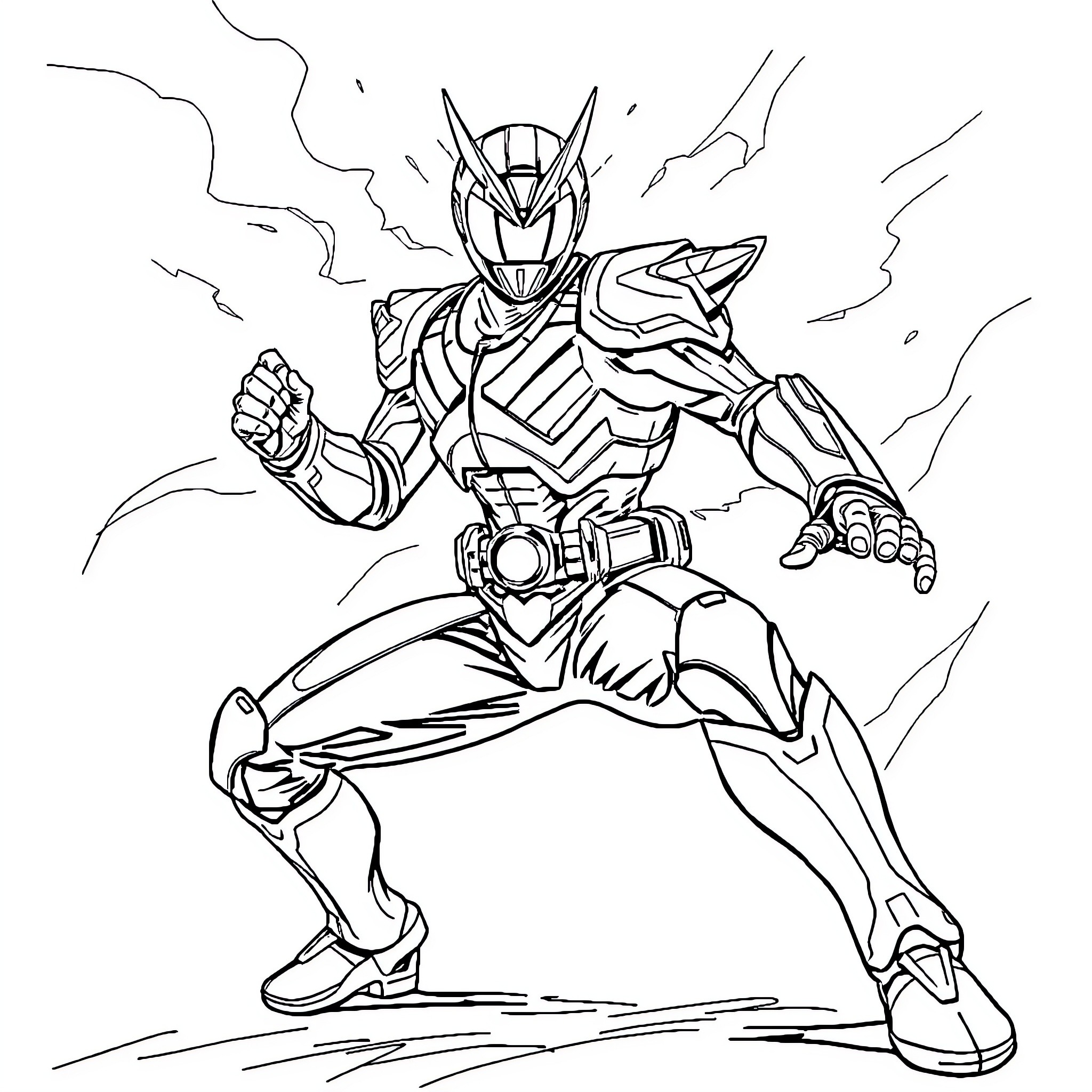 Best Kamen Rider Coloring Pages (Free Printable PDF)
