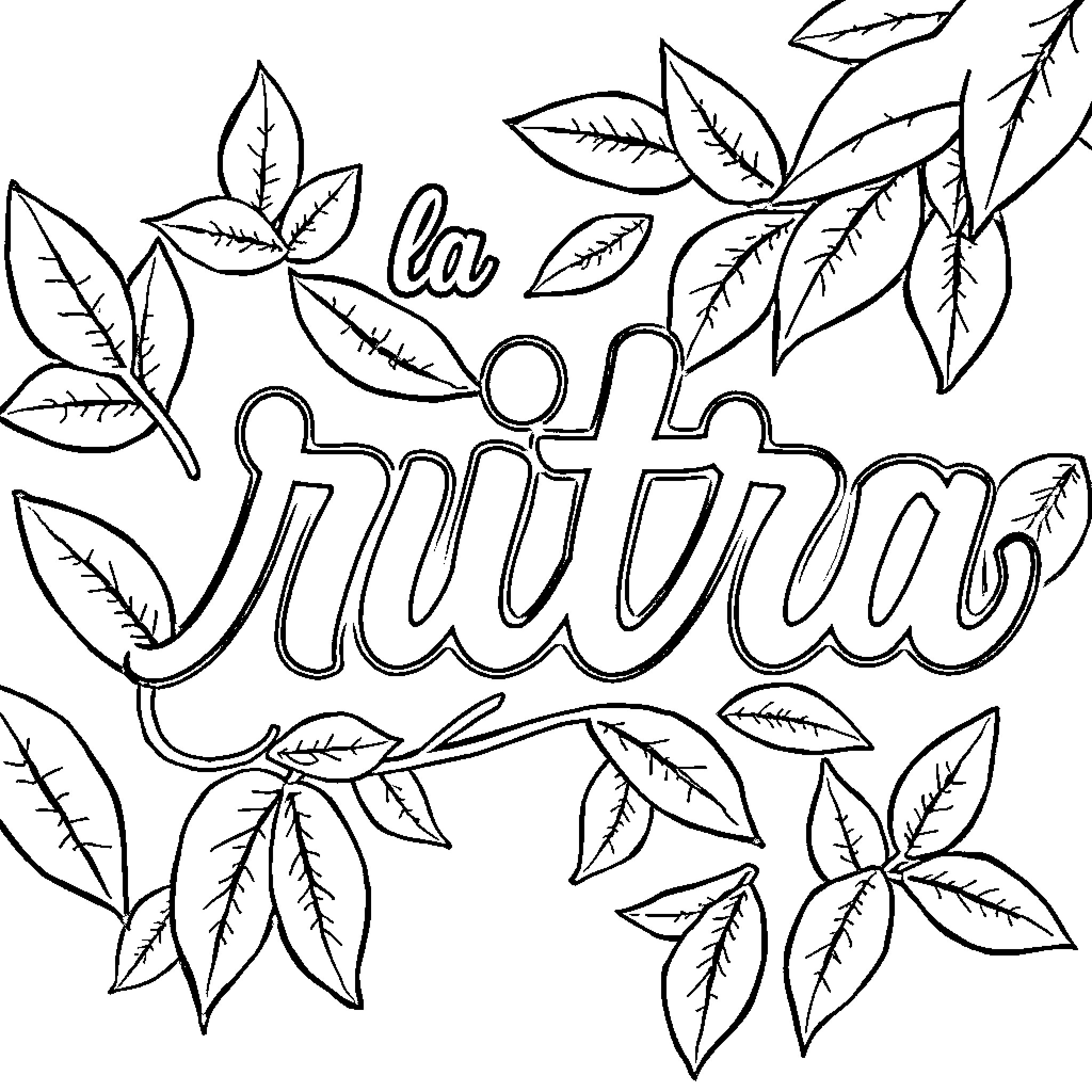 Lirio's Delicate Floral Tapestry Coloring Page (free black-and-white line drawing printable PDF for all, from beginners to advanced learners, including children, teens, adults, and seniors)