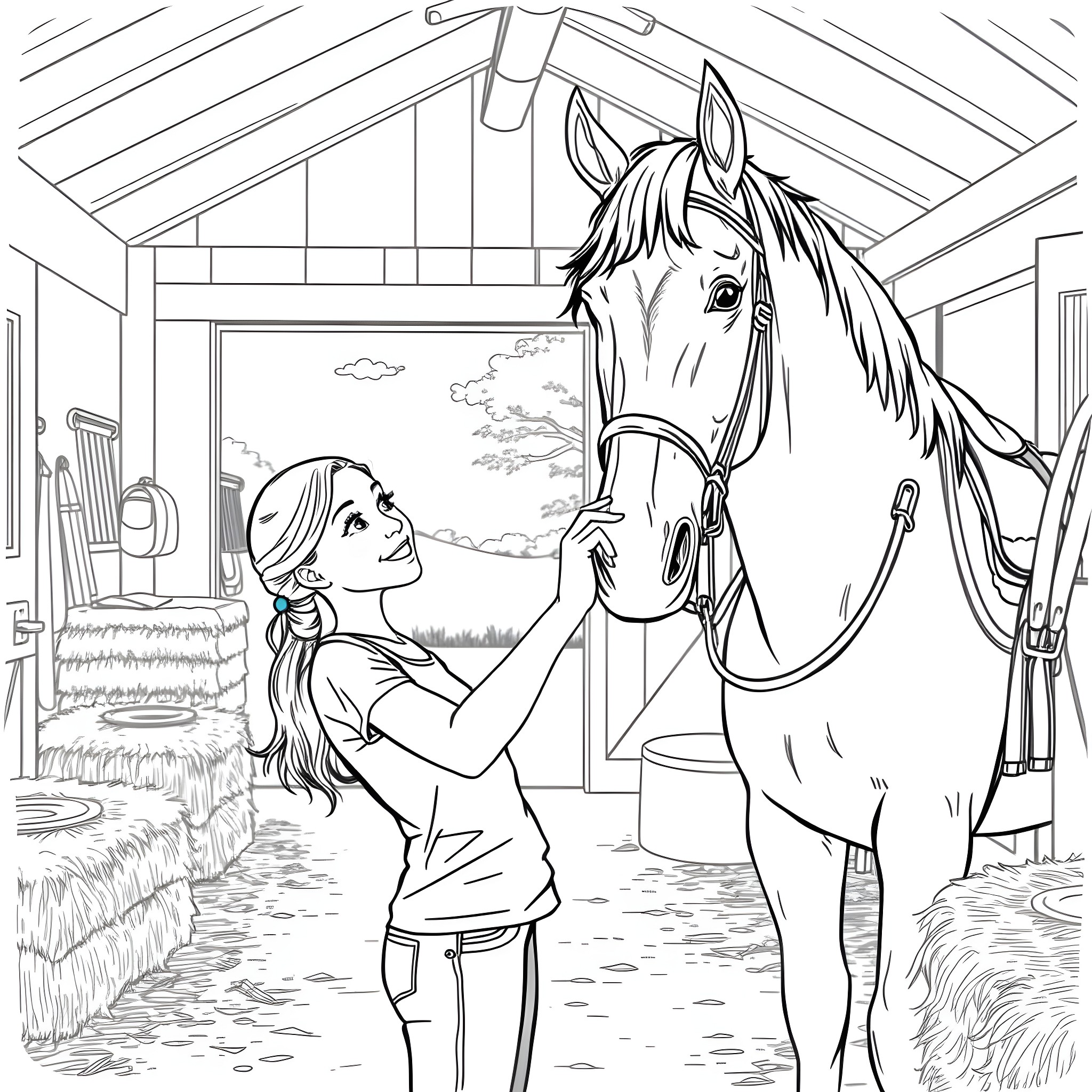 Best Teen Girl Coloring Pages (Free Printable PDF)