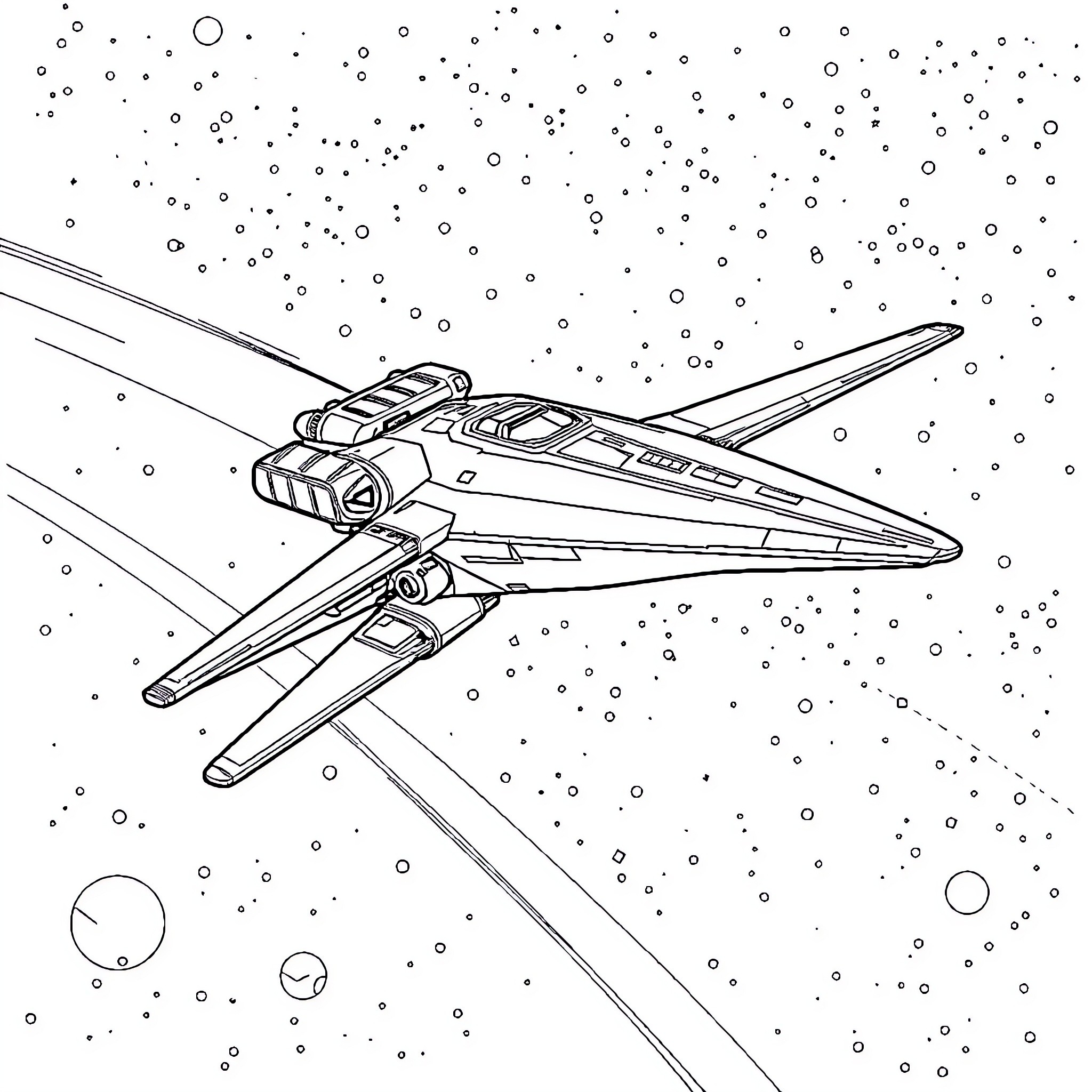 Best Spaceship Coloring Pages (Free Printable PDF)