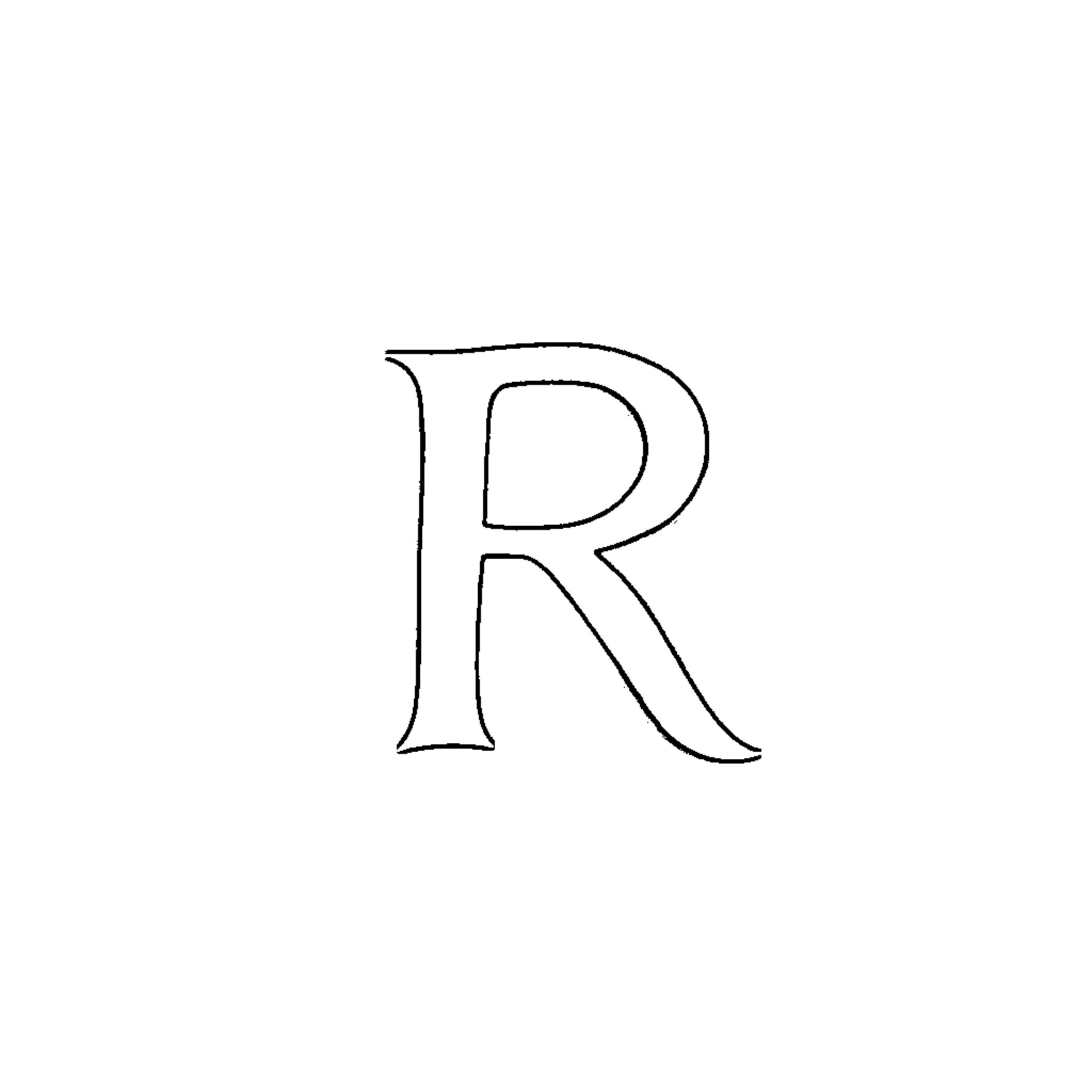 Dark Rune-like Symbol Coloring Page (free black-and-white line drawing printable PDF for all, from beginners to advanced learners, including children, teens, adults, and seniors)