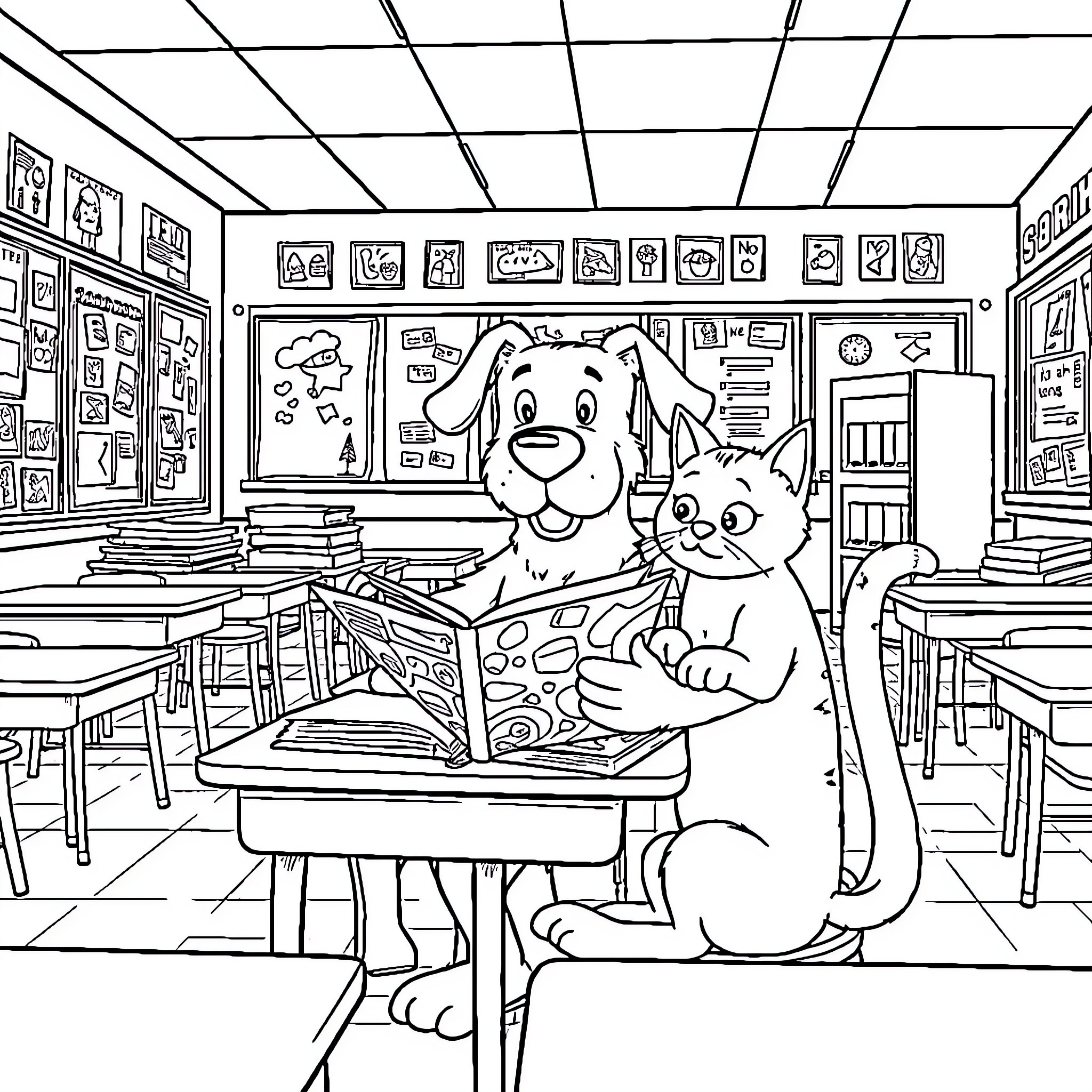Best Dog Man Coloring Pages (Free Printable PDF)