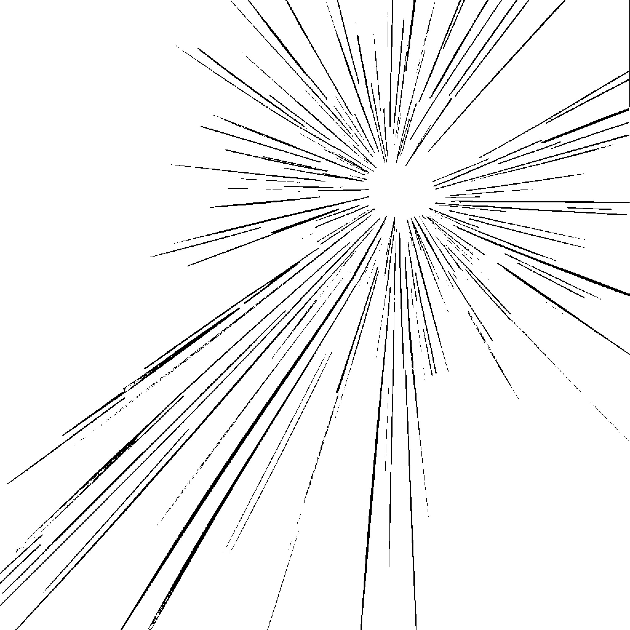 Beam of radiant energy Coloring Page (free black-and-white line drawing printable PDF for all, from beginners to advanced learners, including children, teens, adults, and seniors)