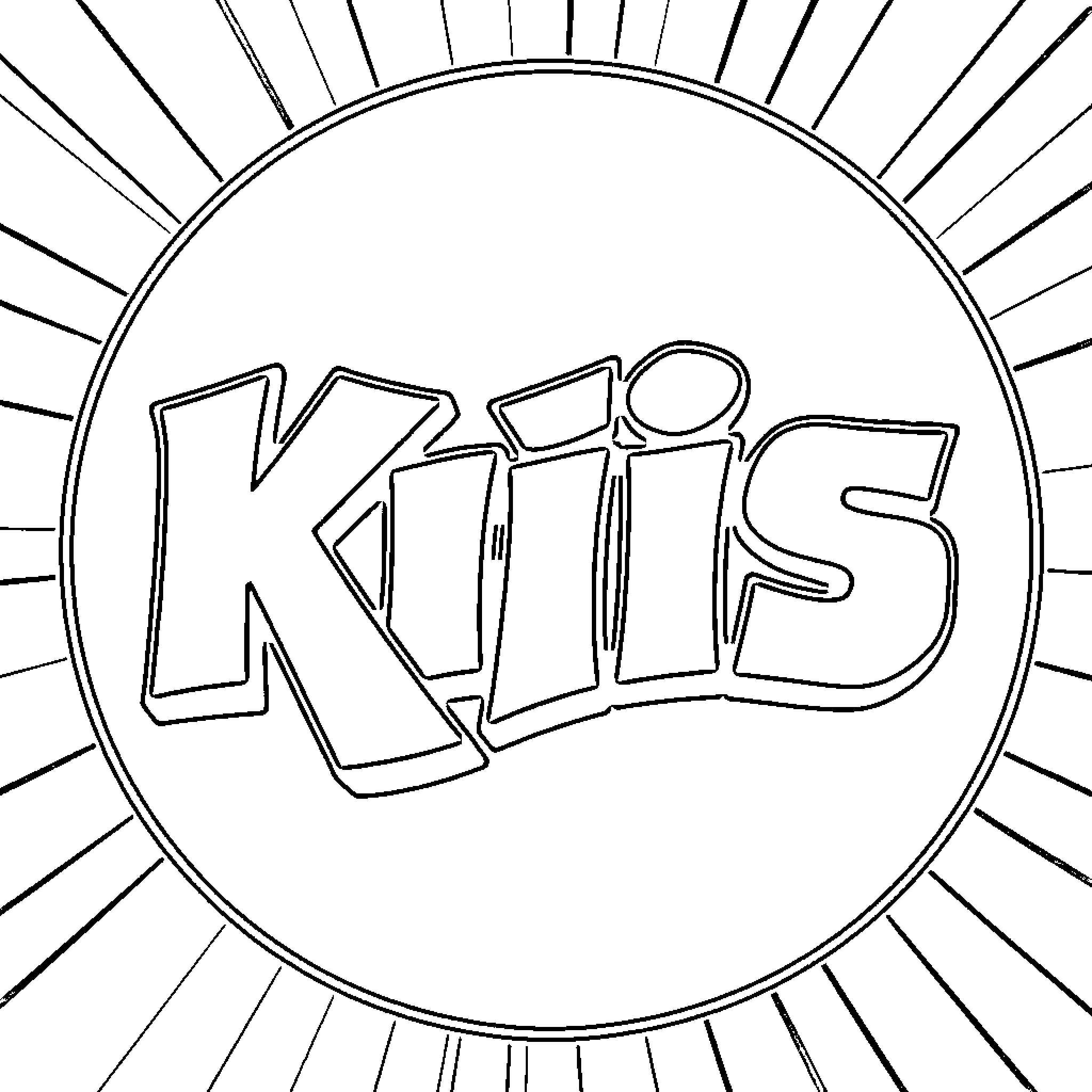 Kiis playing in the sunlight Coloring Page (free black-and-white line drawing printable PDF for all, from beginners to advanced learners, including children, teens, adults, and seniors)