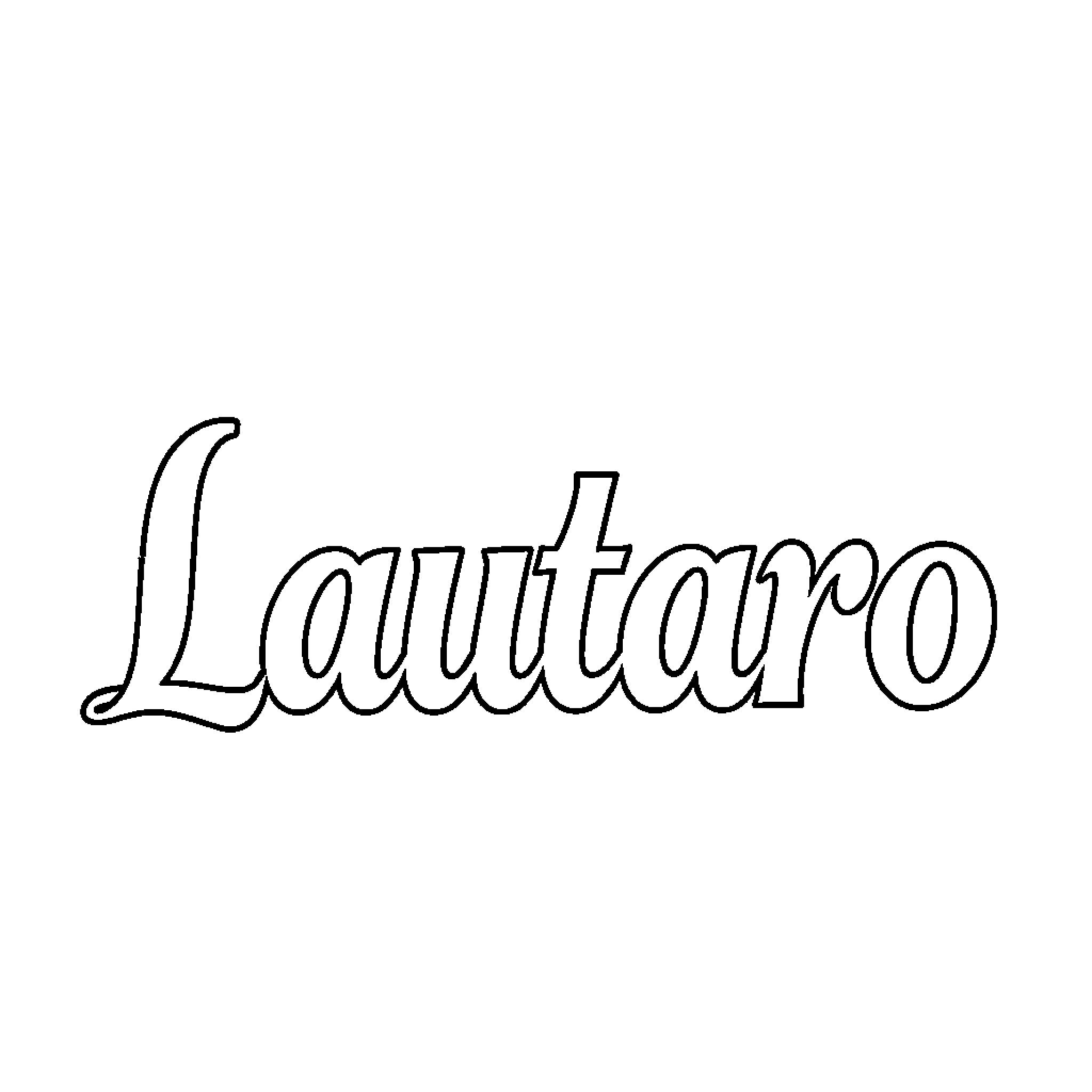 Lautaro in black and white Coloring Page (free black-and-white line drawing printable PDF for all, from beginners to advanced learners, including children, teens, adults, and seniors)