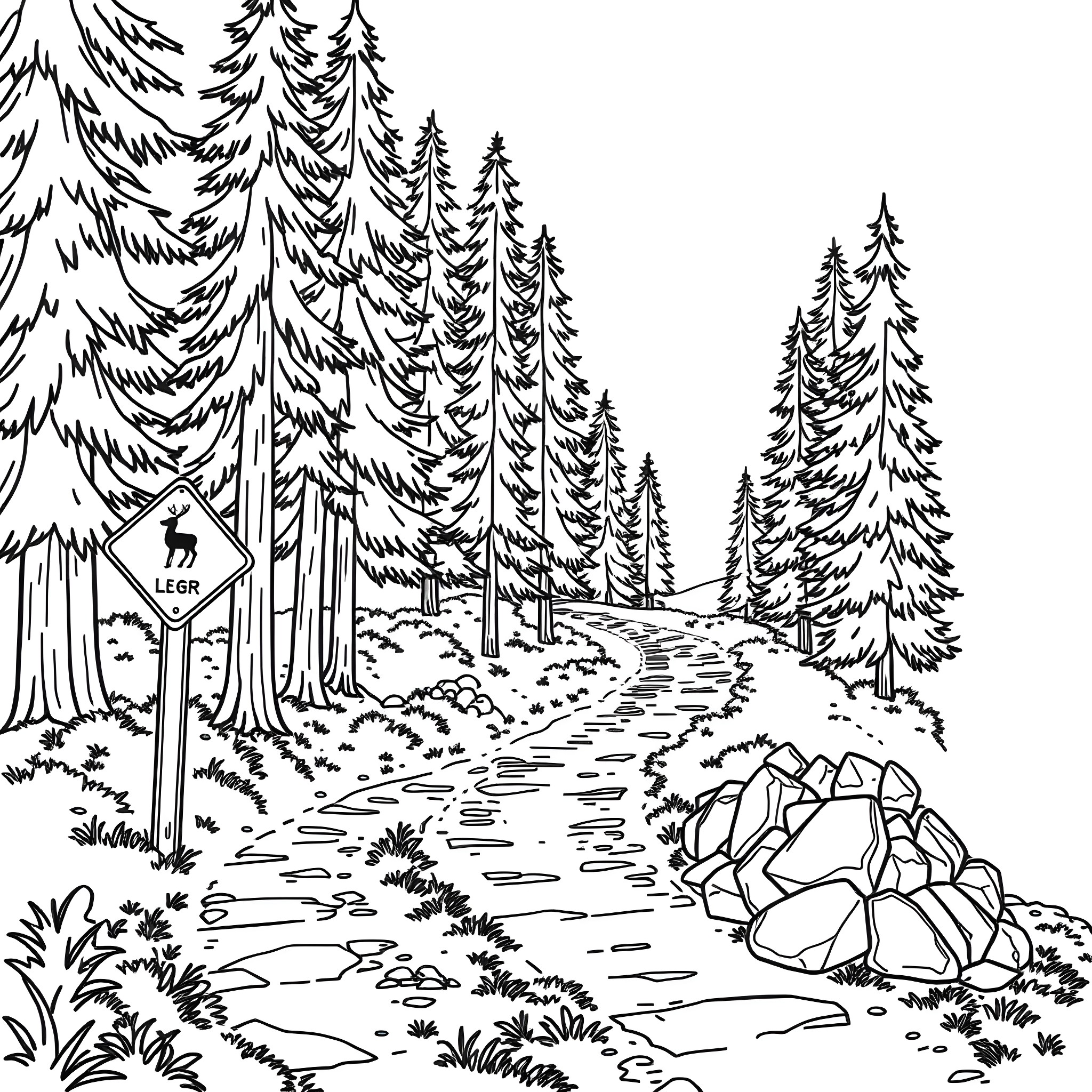 104 Best Deer Coloring Pages (Free Printable PDFs)