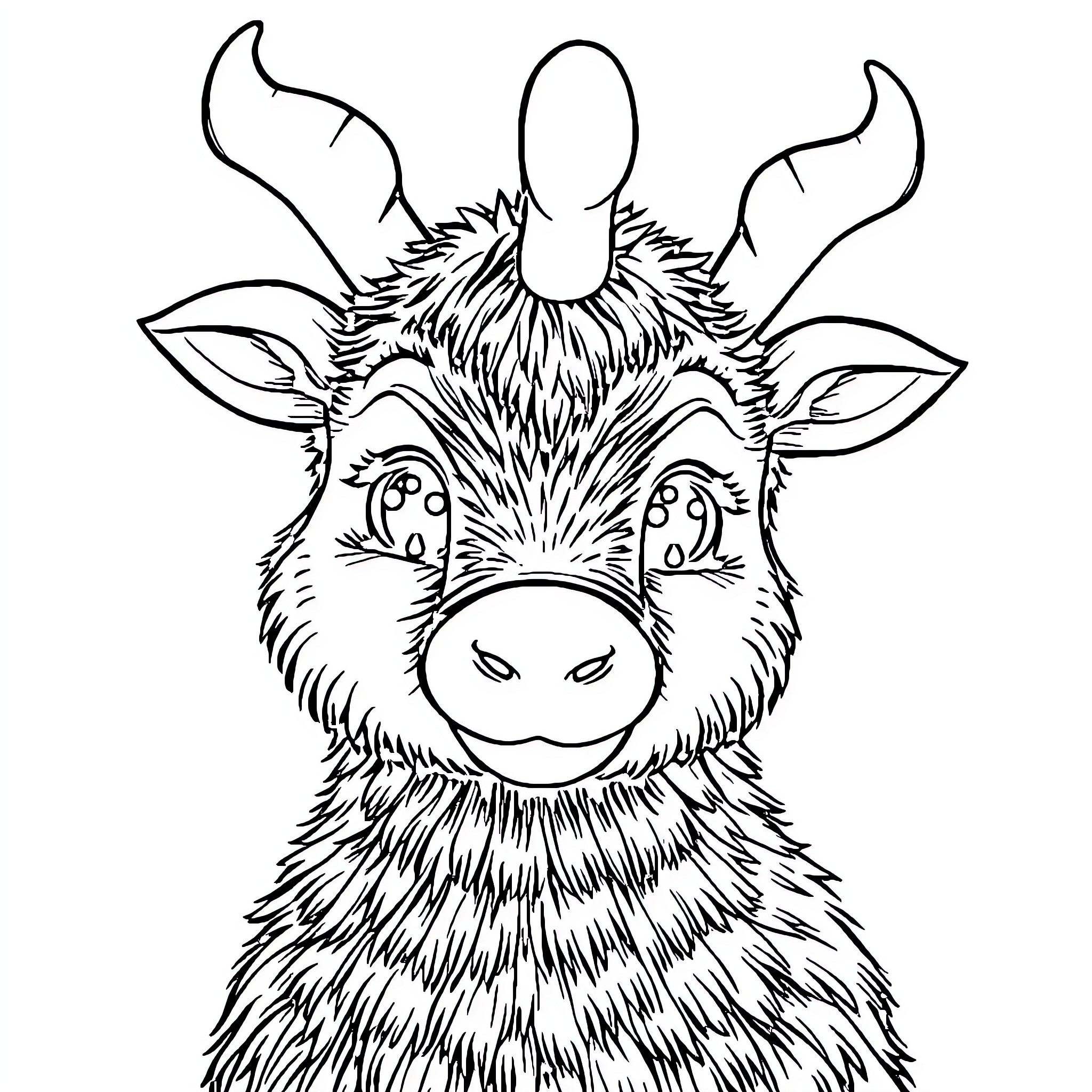 Hedgehog with playful expression and unique features Coloring Page (free black-and-white line drawing printable PDF for all, from beginners to advanced learners, including children, teens, adults, and seniors)