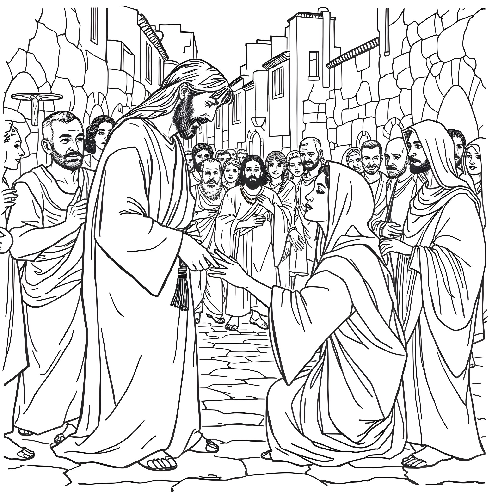 47 Best Jesus Coloring Pages (Free Printable PDFs)