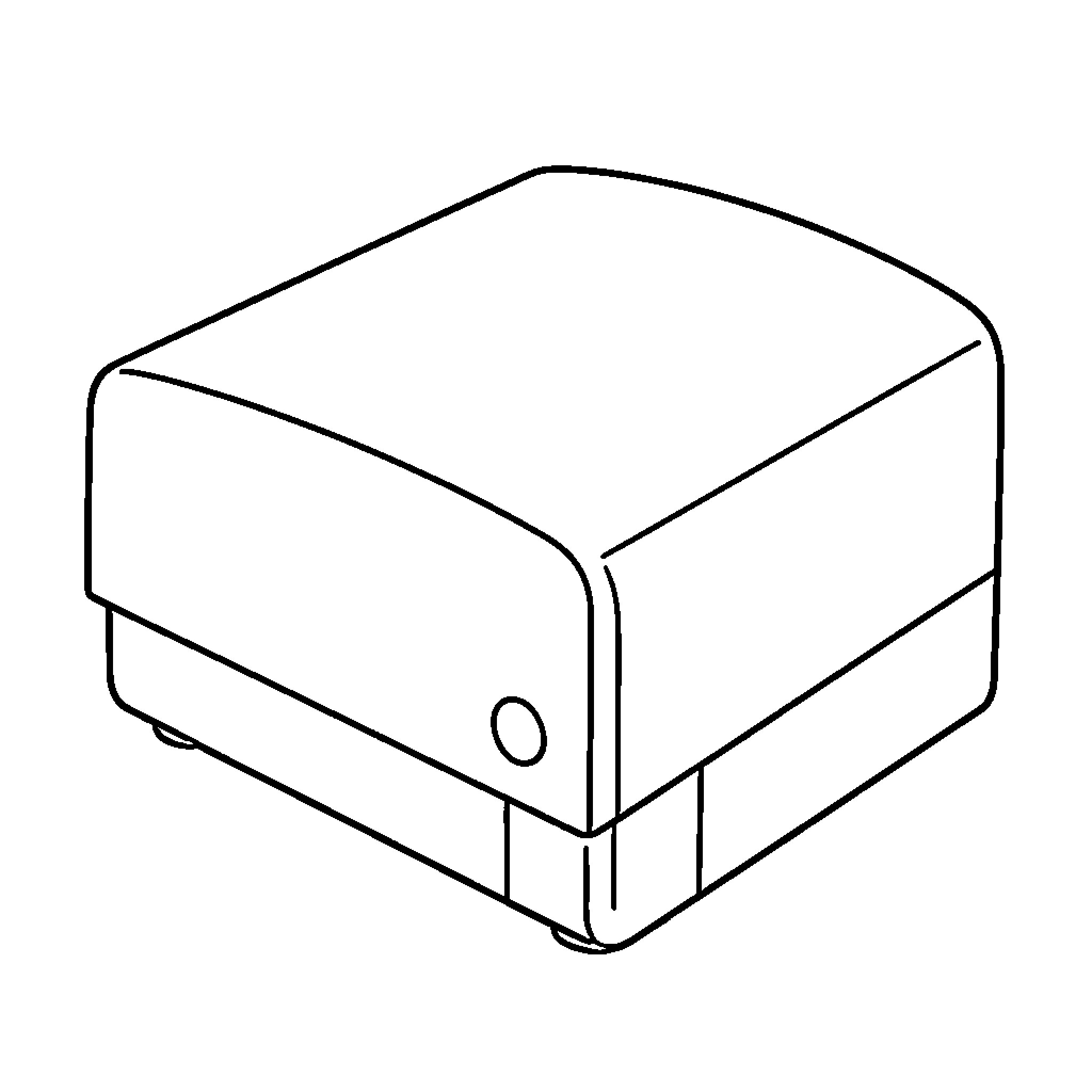 Maquine electronic device sitting on a flat surface Coloring Page (free black-and-white line drawing printable PDF for all, from beginners to advanced learners, including children, teens, adults, and seniors)