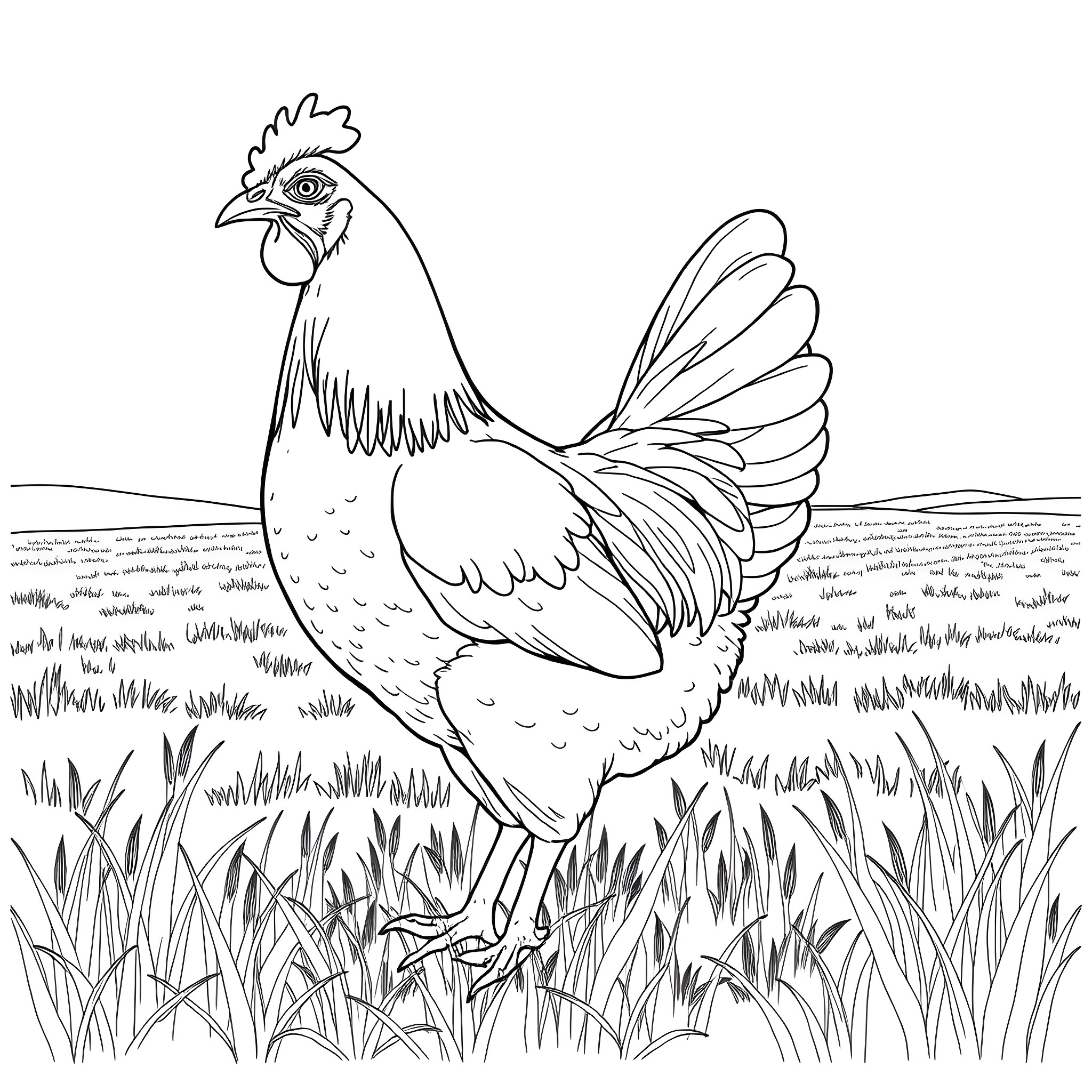 43 Best Hen Coloring Pages (Free Printable PDFs)