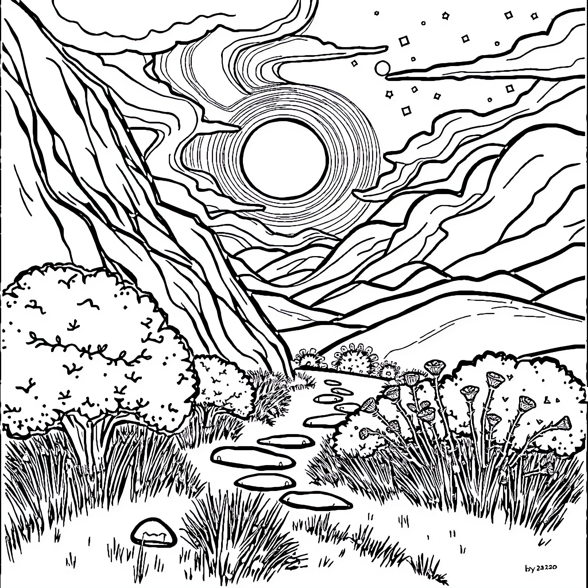 Best Monochrome Coloring Pages Free Printable PDF Best Monochrome Coloring Pages Free Printable PDF