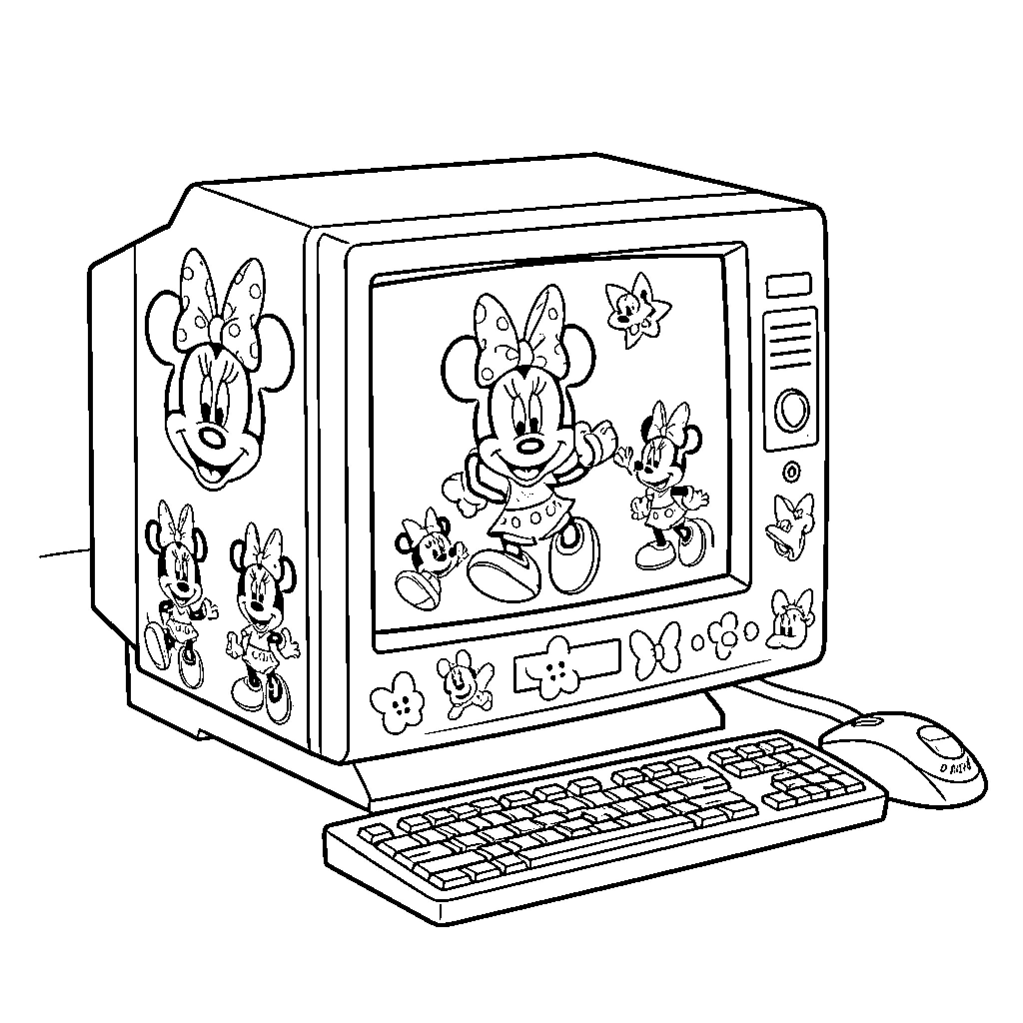 Computer Coloring Page Download Best Computer Coloring Pages (Free Printable PDF)