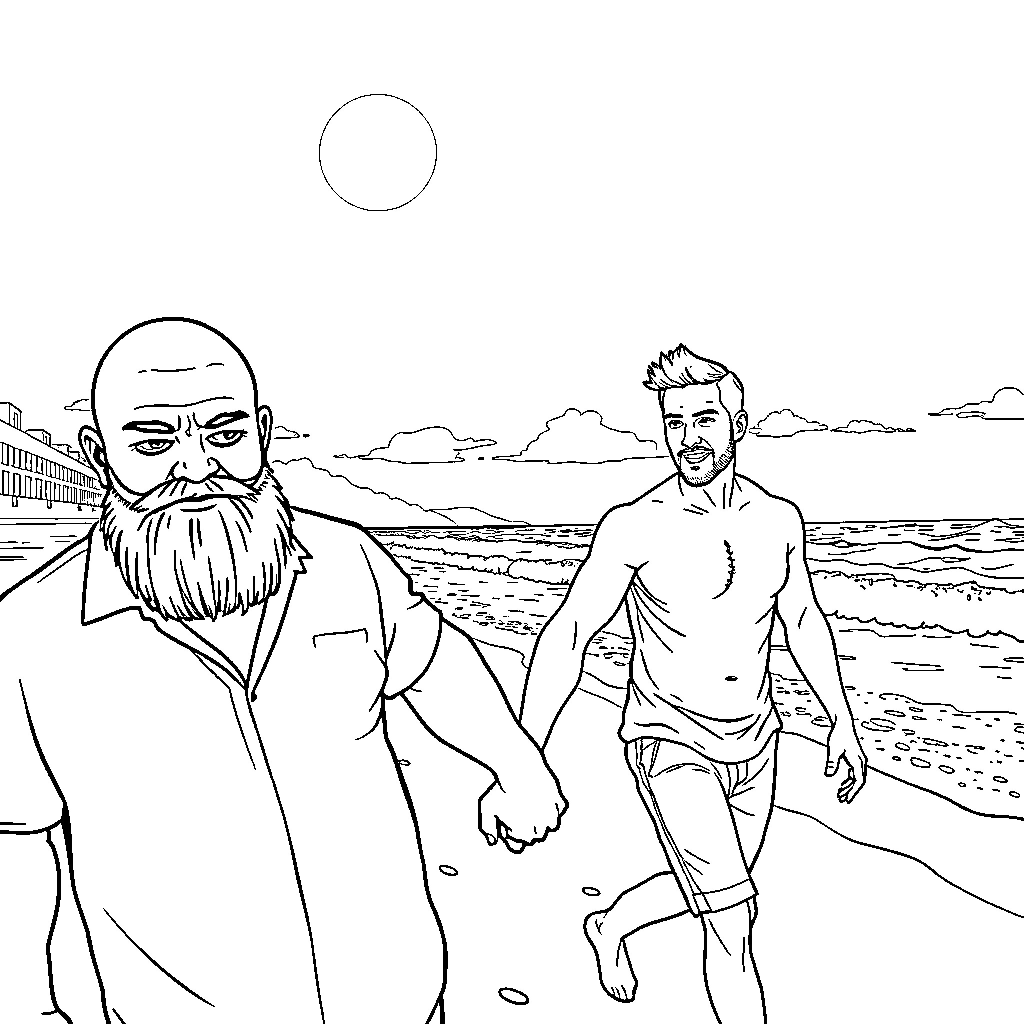 Best Man Coloring Pages (Free Printable PDF)